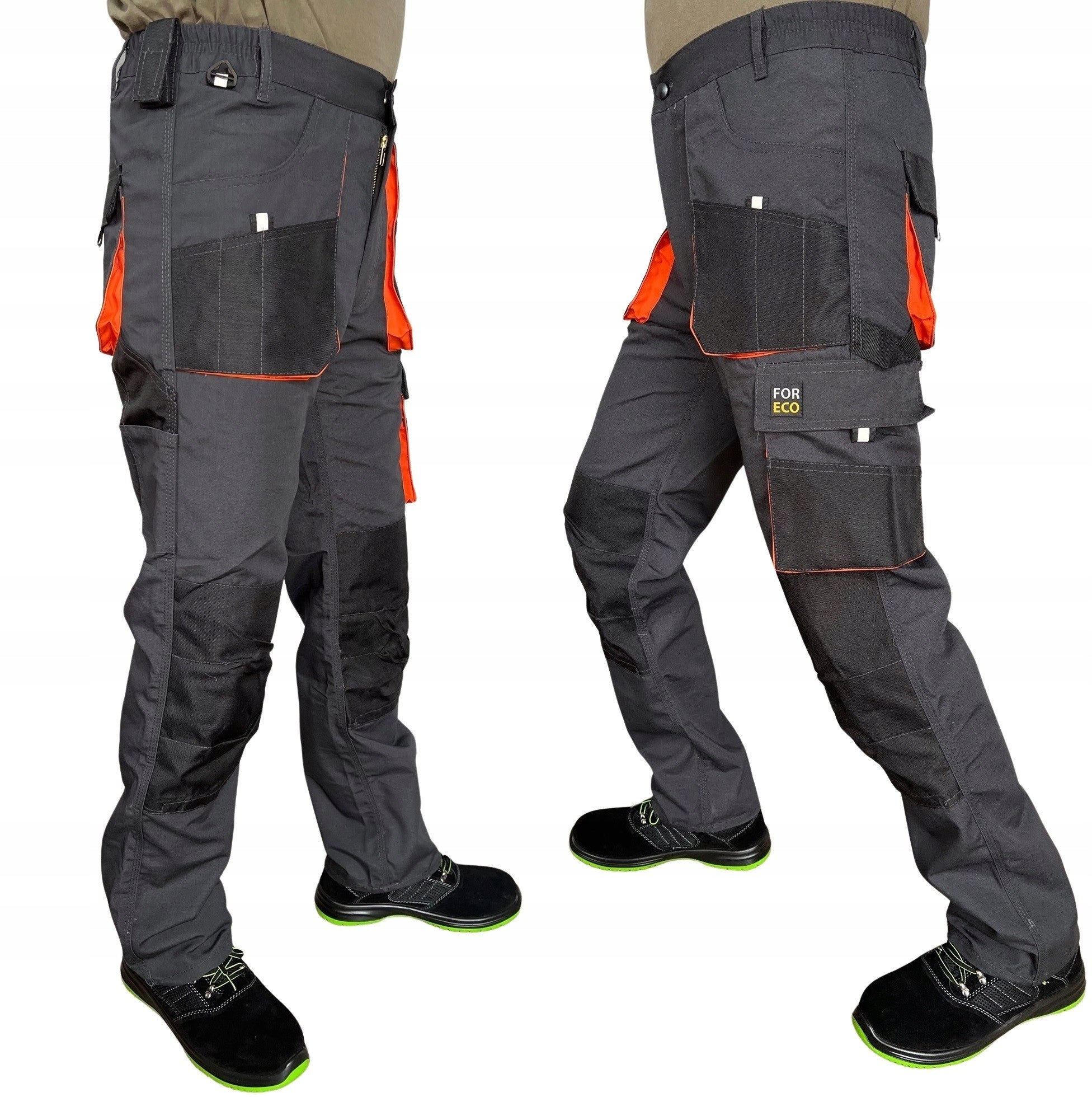 Men's work trousers for belt FORECO assembly strong TRIPLE SEAMS r. 50 Packaging status original