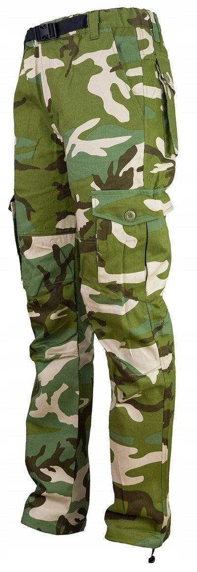 Men's work trousers for belt MORO cotton camo trousers 100% cotton Packaging status original