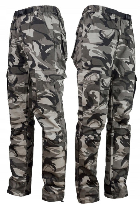 Men's work trousers for belt MORO cotton camo trousers 100% cotton