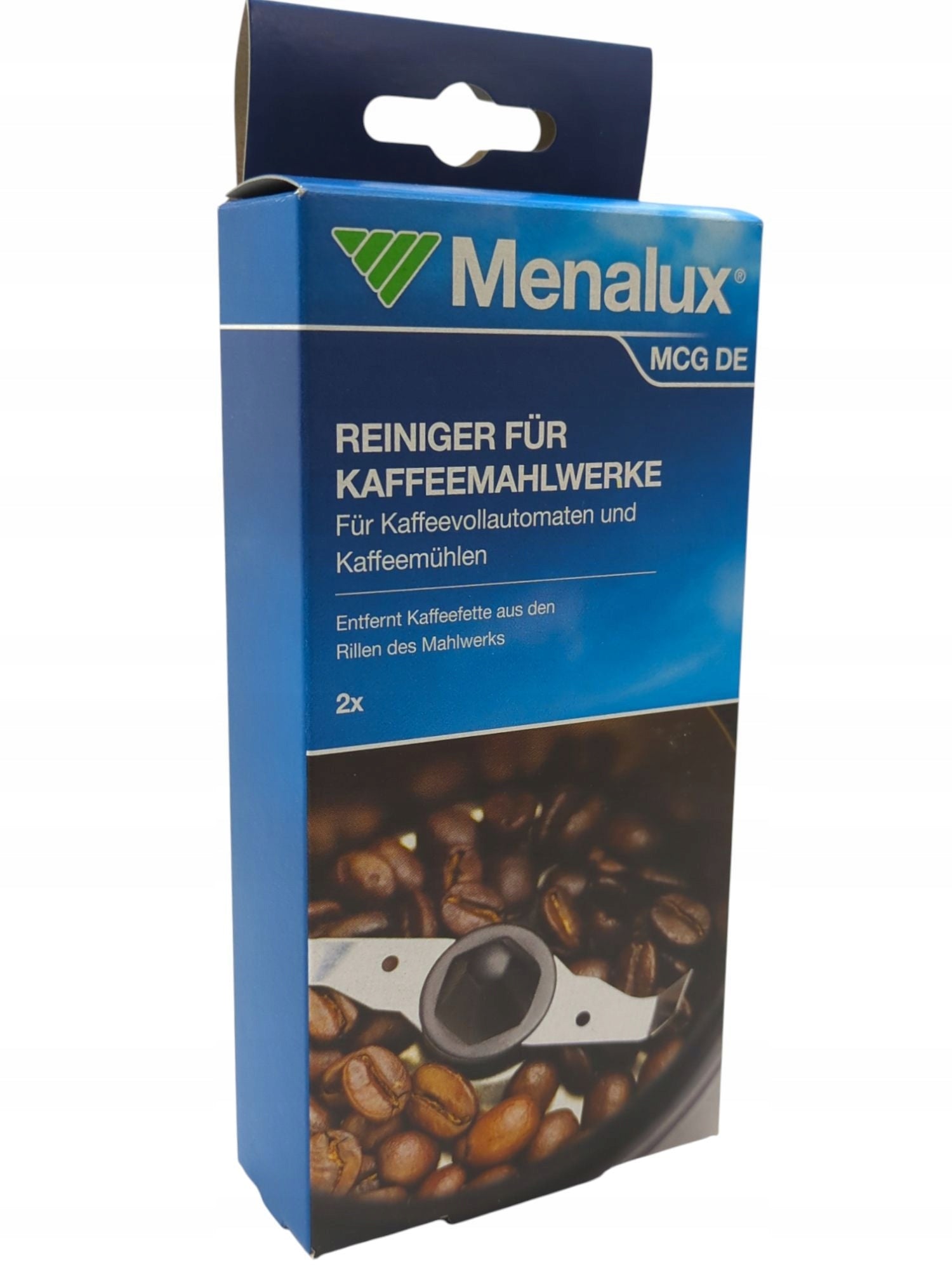 Menalux MCG DE Automatic Coffee Grinder Cleaner 2x