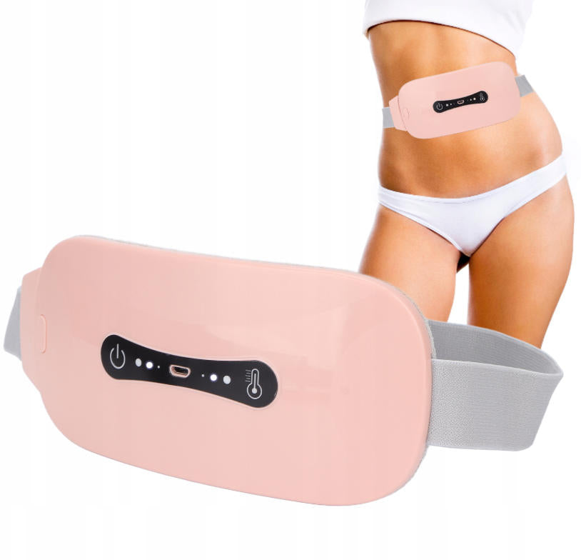 Menstrual Belt Heater Massager for Abdominal Pain Medical device no