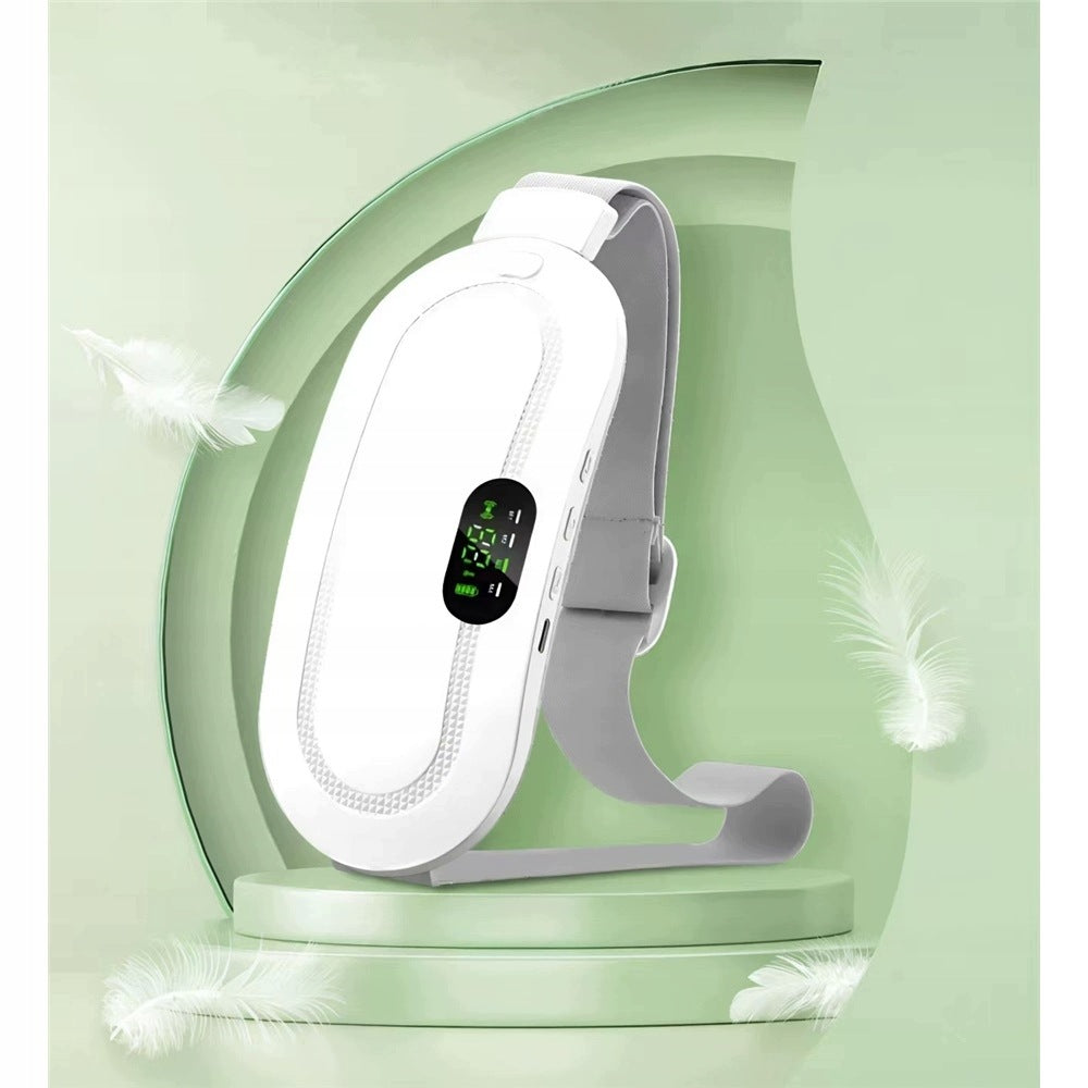 Menstrual Belt Heater Massager for Abdominal Pain Packaging status original
