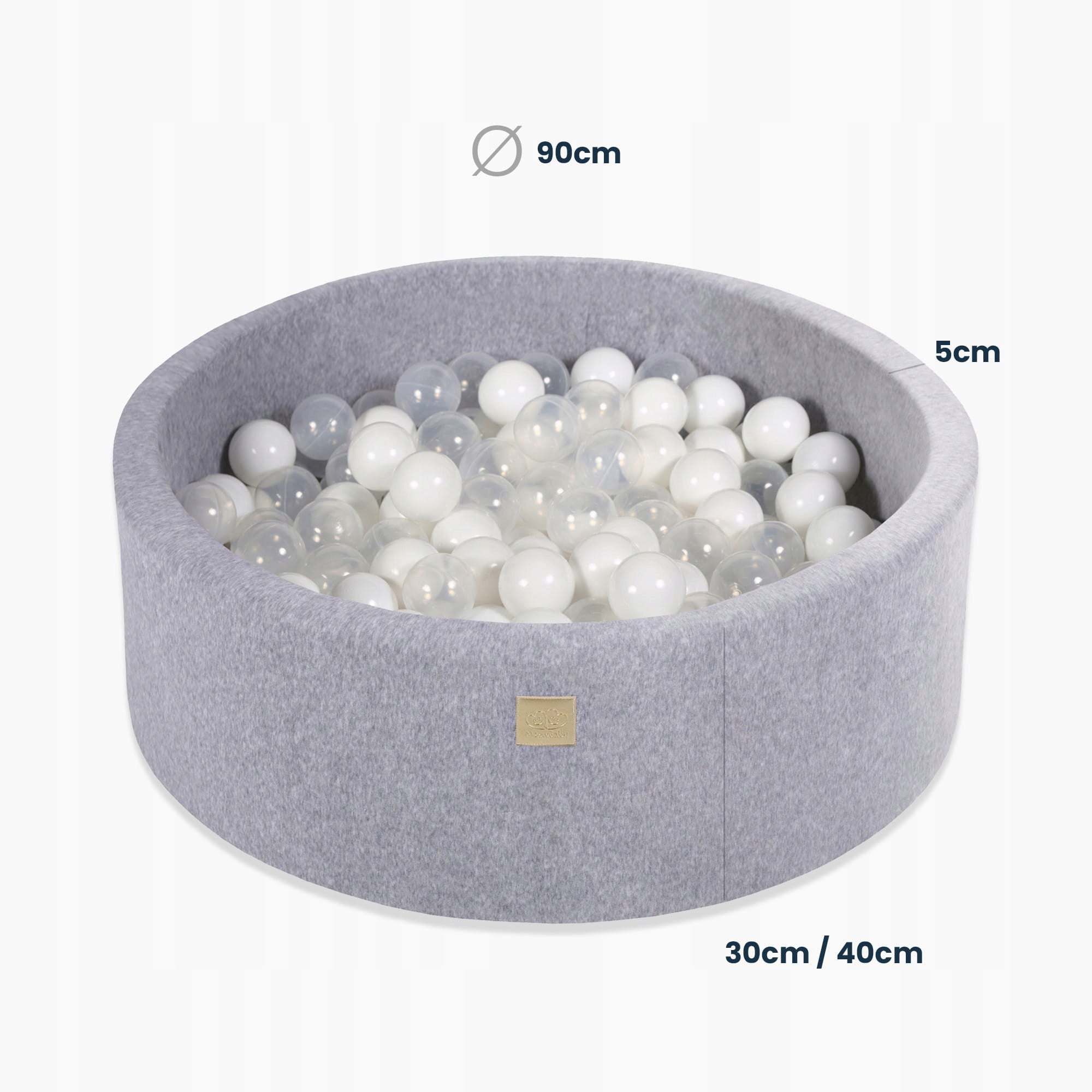 MeowBaby Foam Playset with Dry Pool Product width 90 cm