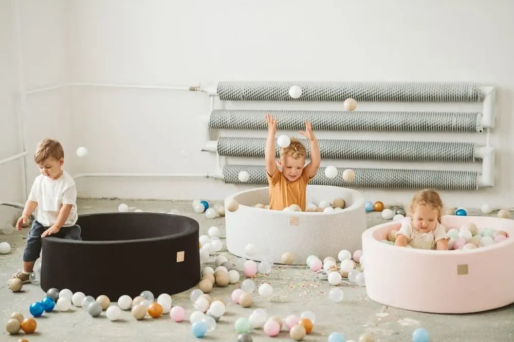 MeowBaby Round Dry Pool for Children 90x40cm/ Kid's age 12＋ months
