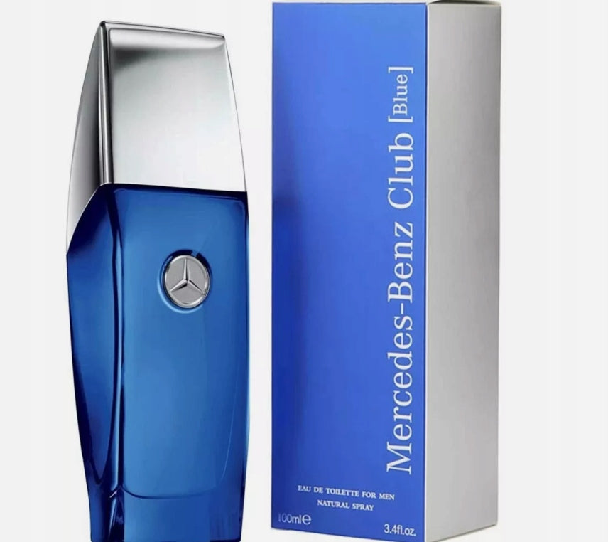 Mercedes-Benz Club Blue For Men 100ml eau de toilette male EDT Packaging status original