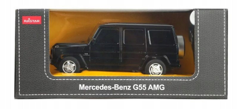 Radijo bangomis valdomas automodelis Rastar 1:24 Mercedes G55 30500, 1vnt