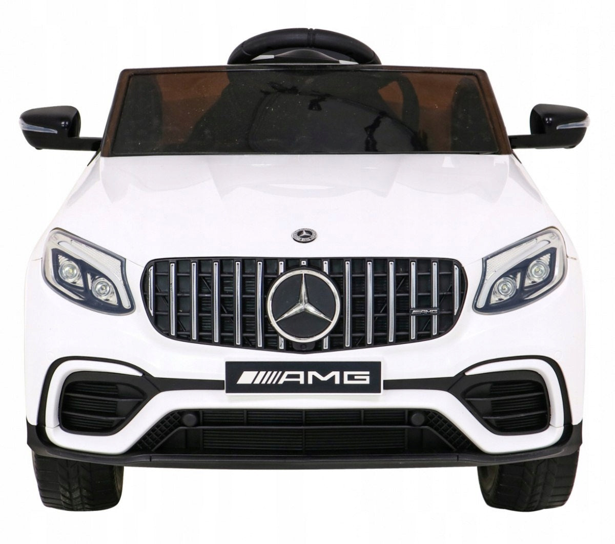 Mercedes Benz GLC63S for children, White SUV + Remote control + 4x4 drive Brand Ramiz
