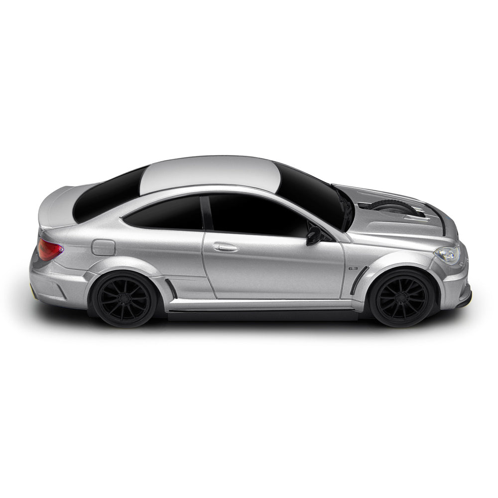 Mercedes C63 AMG silver car mouse Autodrive Color silver