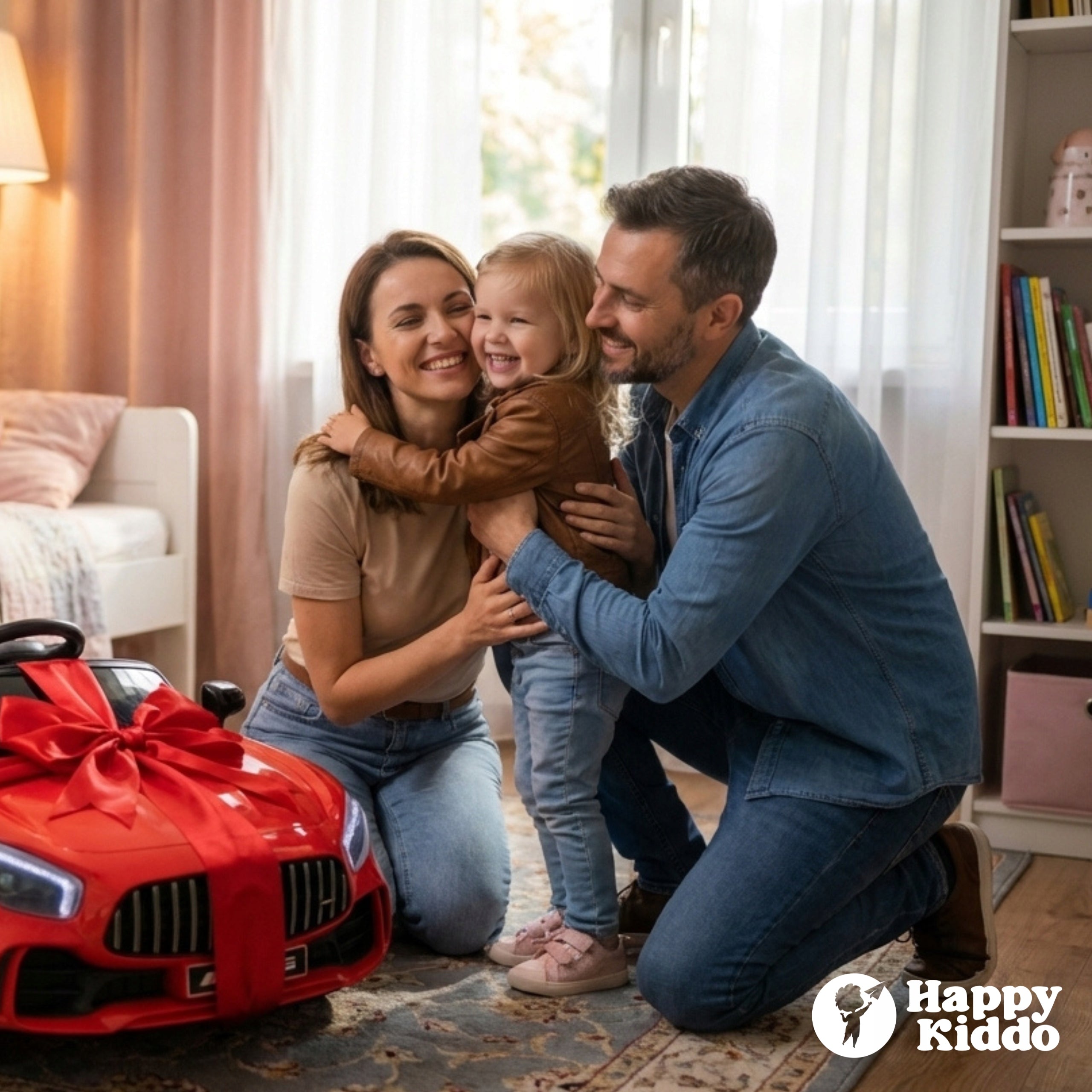 Mercedes Electric car battery Vehicle for children GTR pilot Brand Happy Kiddo