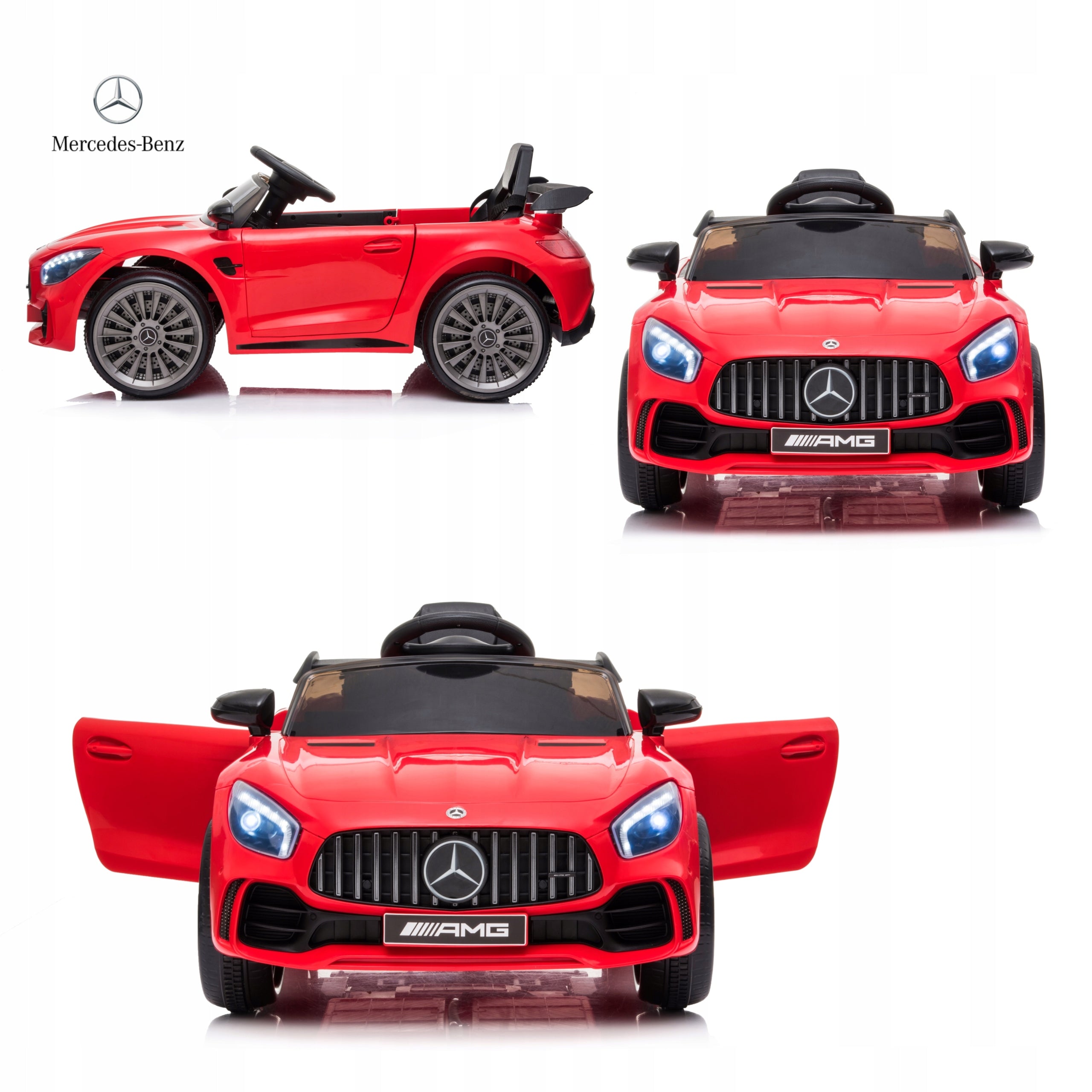 Mercedes Electric car battery Vehicle for children GTR pilot Maximum load 25 kg