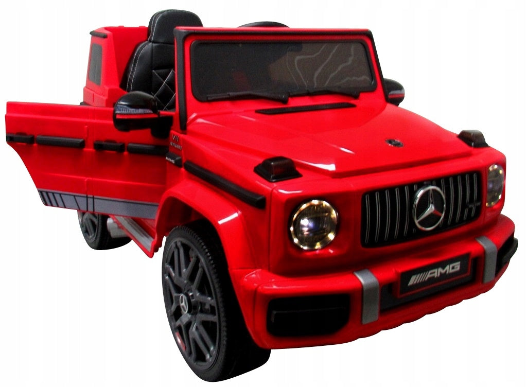 Mercedes G63 r Auto for EVA battery LEATHER Remote control Lithium-ion battery Kid's age 12＋ months