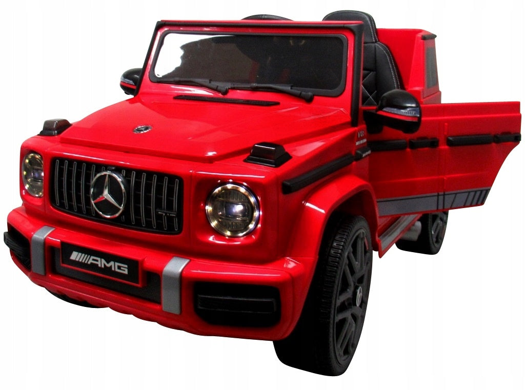 Mercedes G63 r Auto for EVA battery LEATHER Remote control Lithium-ion battery Vehicle length 110 cm