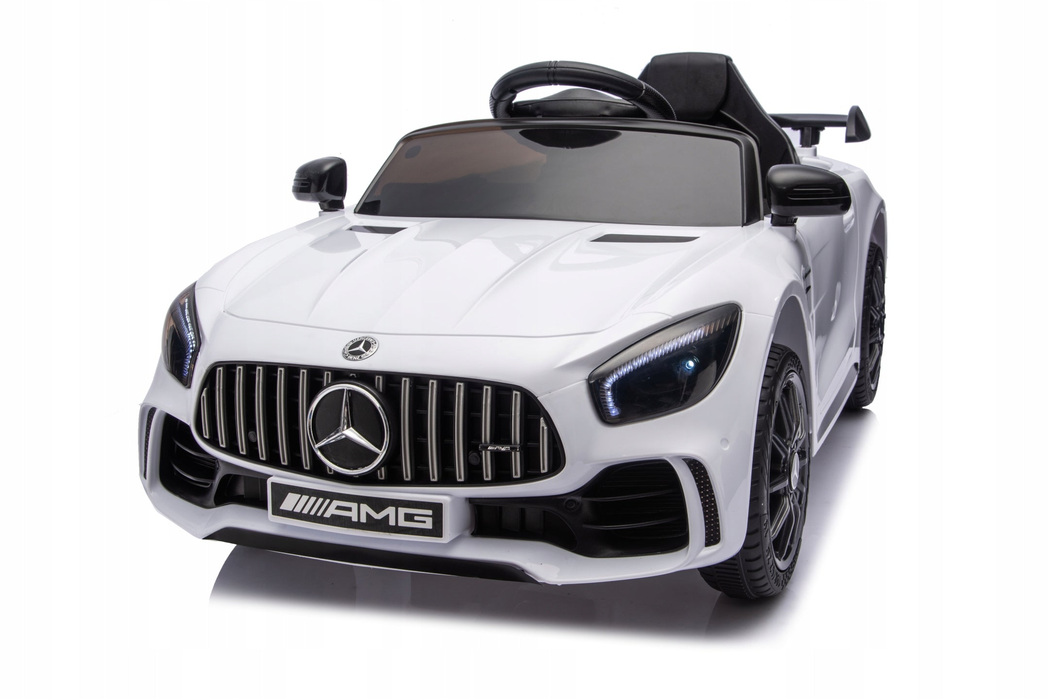 Mercedes GTR-S Auto battery for children LICENSE PILOT WHEEL EVA LEATHER