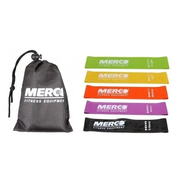 Merco Mini Band Set posilovací gumy Brand Merco