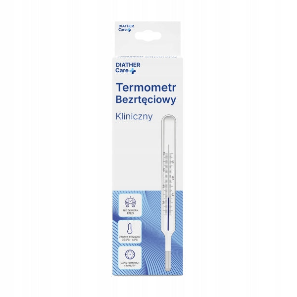 Mercury-Free Clinical Thermometer 1 Piece Medical device yes