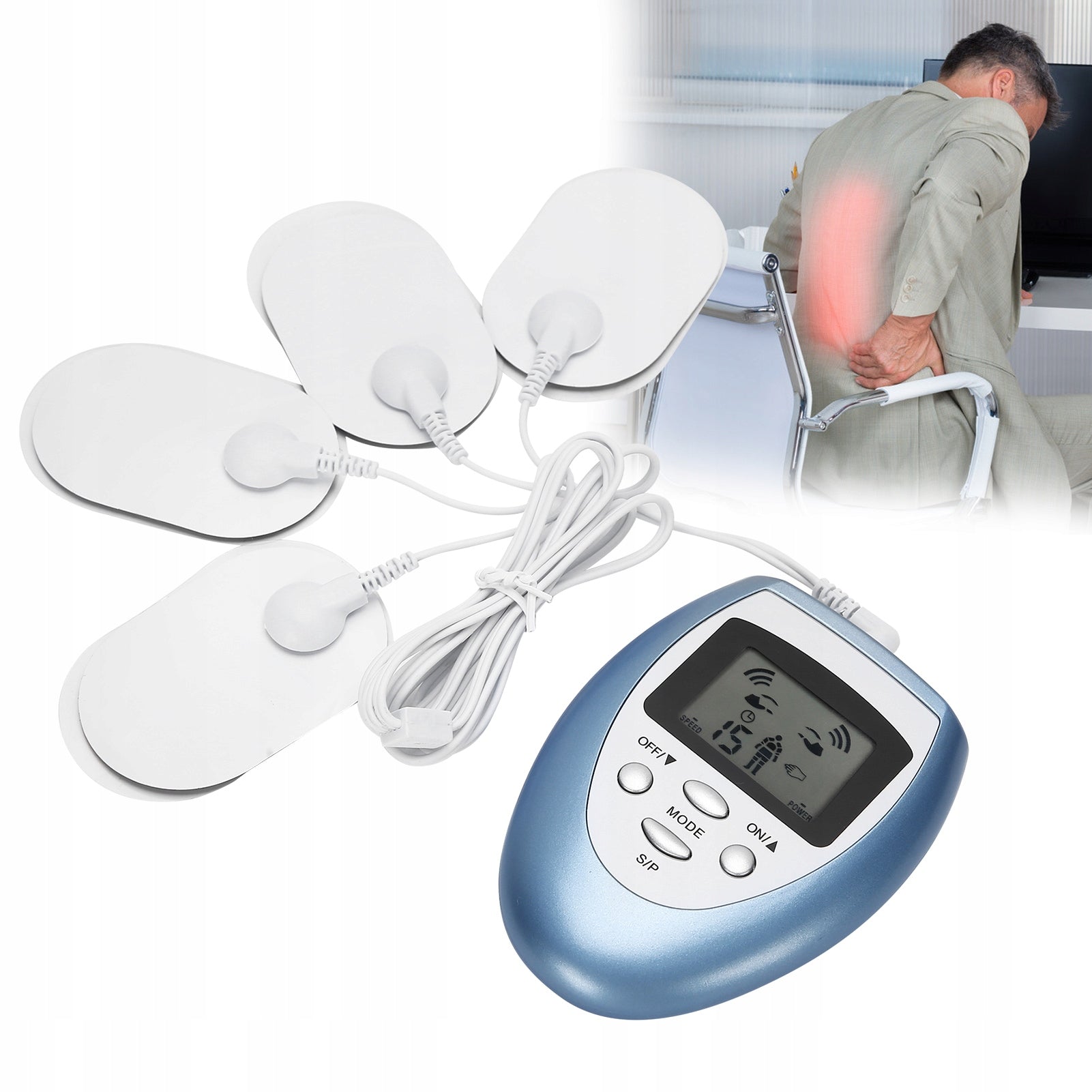 Meridian Therapy Machine Electric Full Body Massager Packaging status original