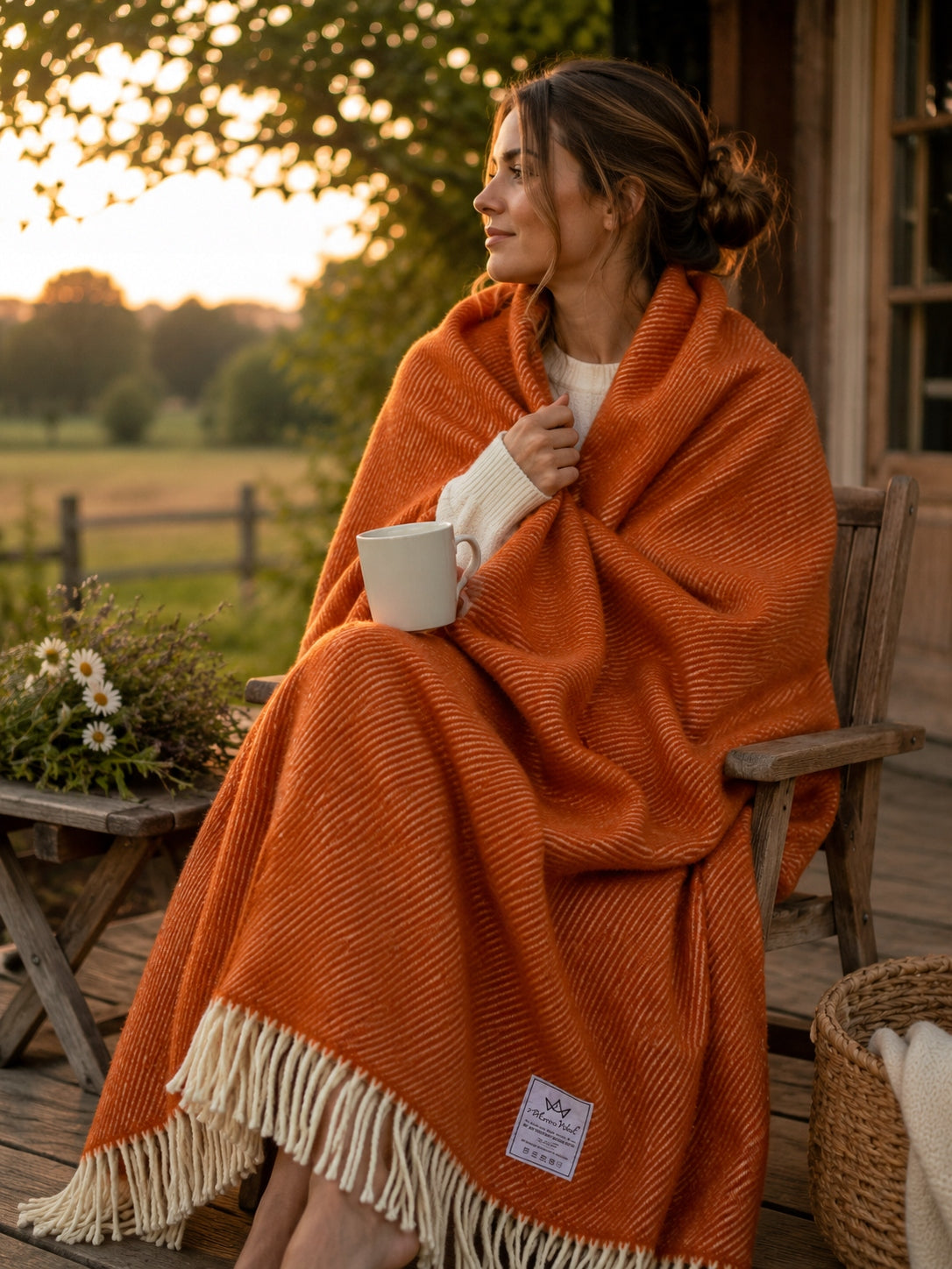 Merino Wool - Wool BLANKET , sofa cover , bed 100% wool 160 x 200
