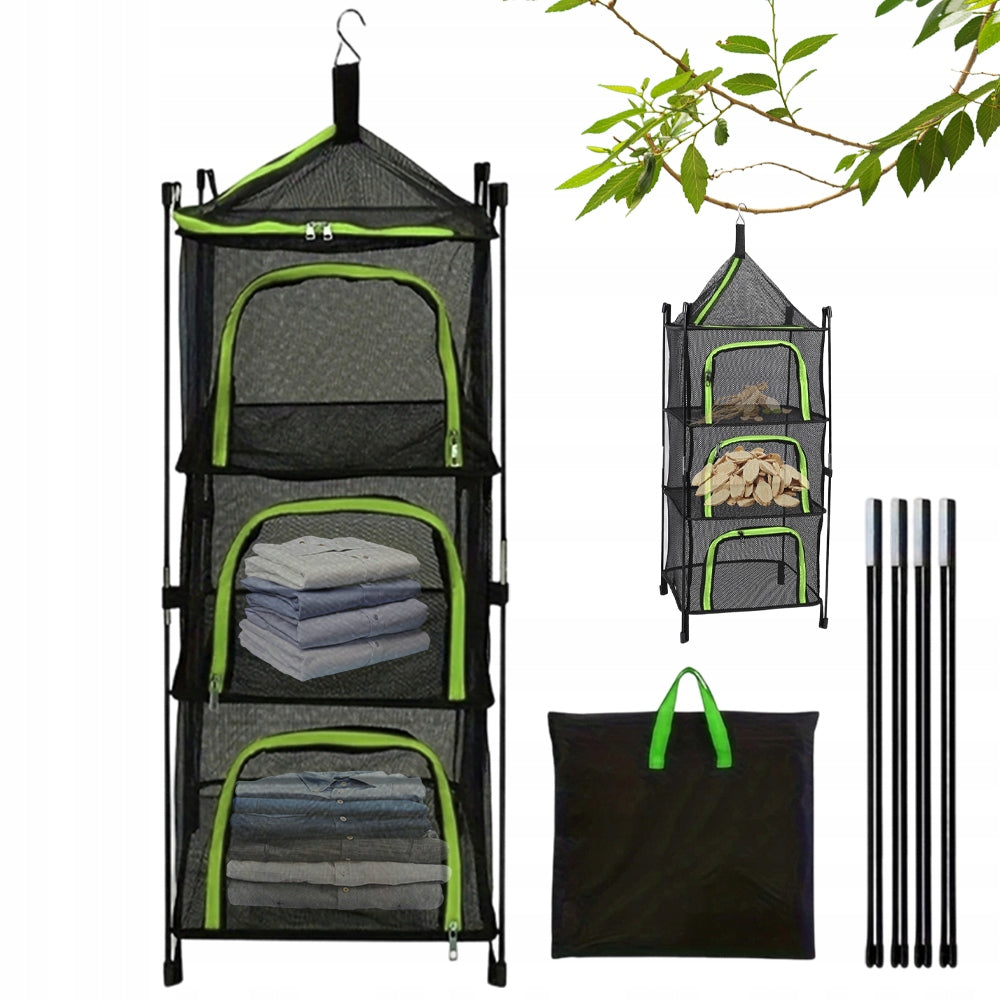 Mesh Dryer Hanging Foldable Dust Resistant For Plant Drying