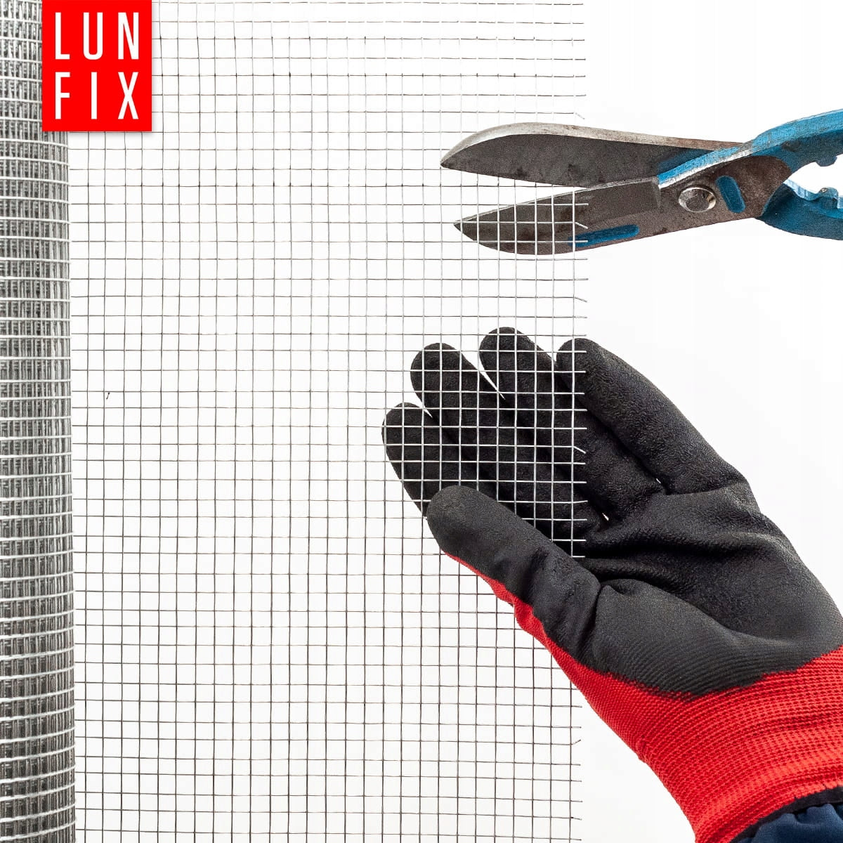 Mesh against rodents 5mb for moles marten metal voles 6x6 h1 fi0,65 Mesh material galvanized welded