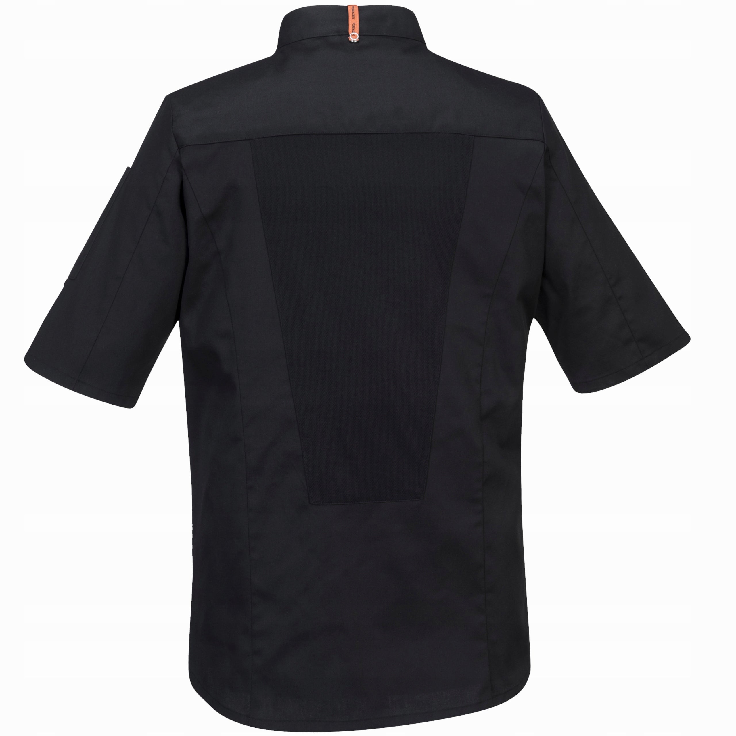 MeshAir Pro Short Sleeve Cooking Sweatshirt Black Chef's Apron L Brand Portwest