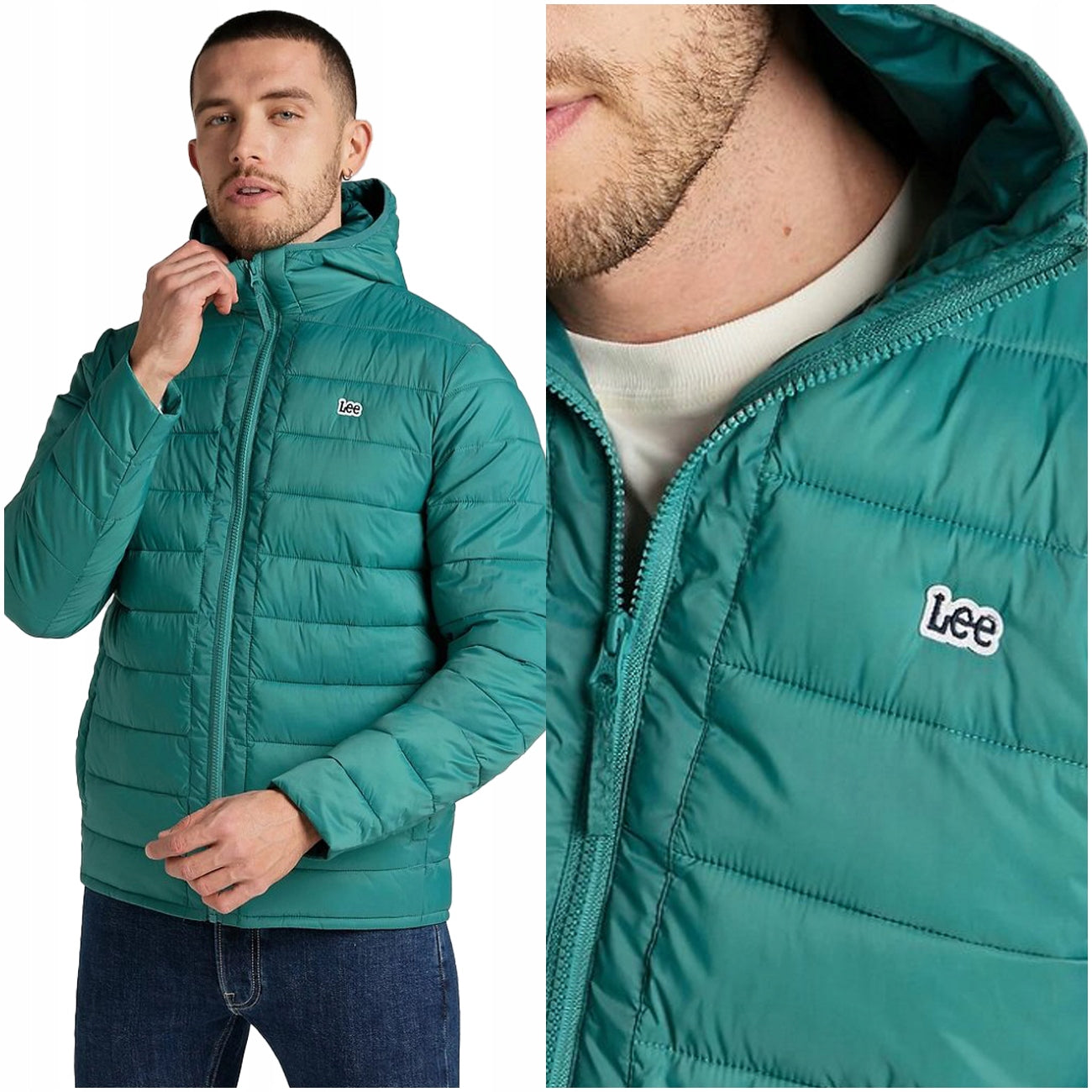 Jacke für Herren Lee, grün 