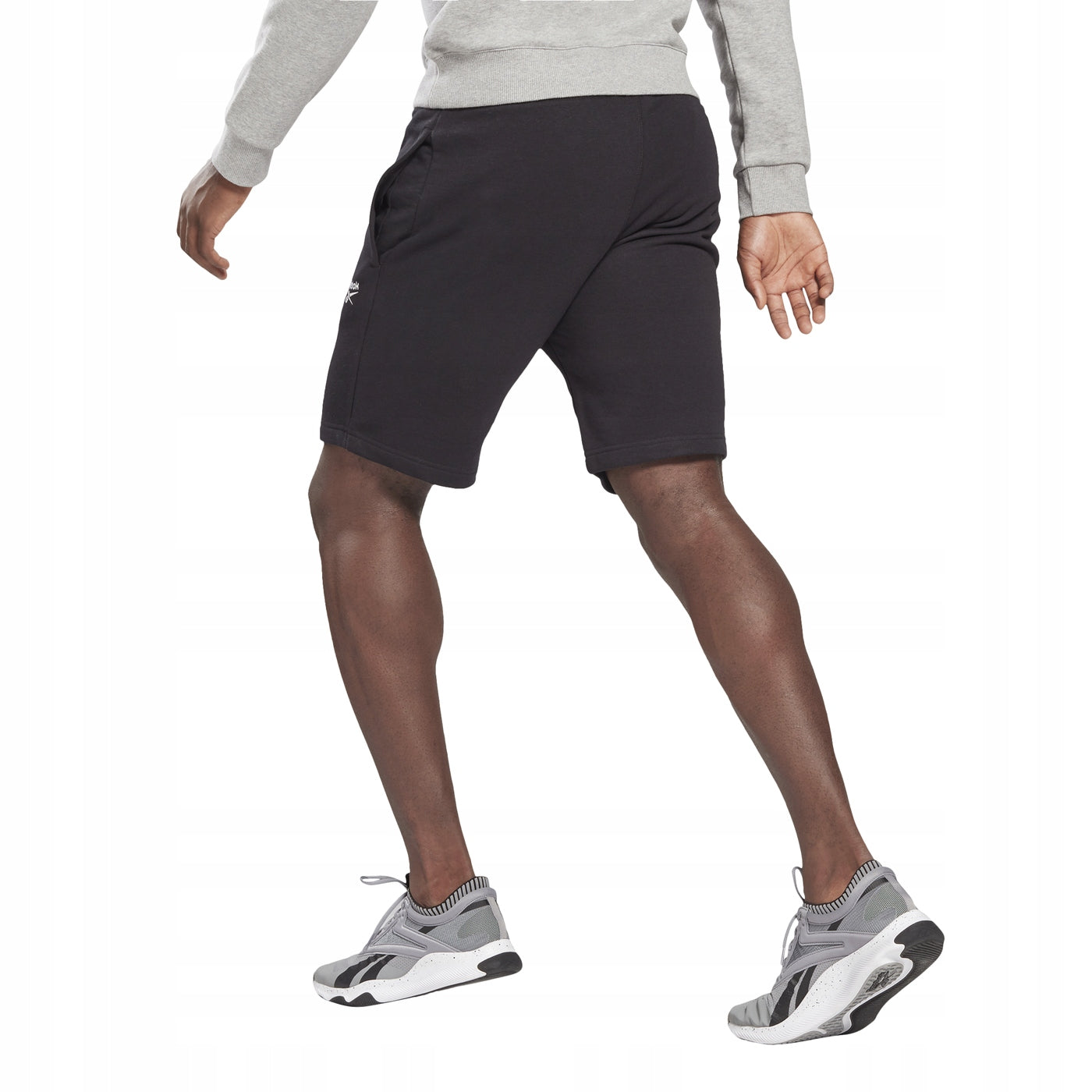 Shorts für Männer Reebok, schwarz 