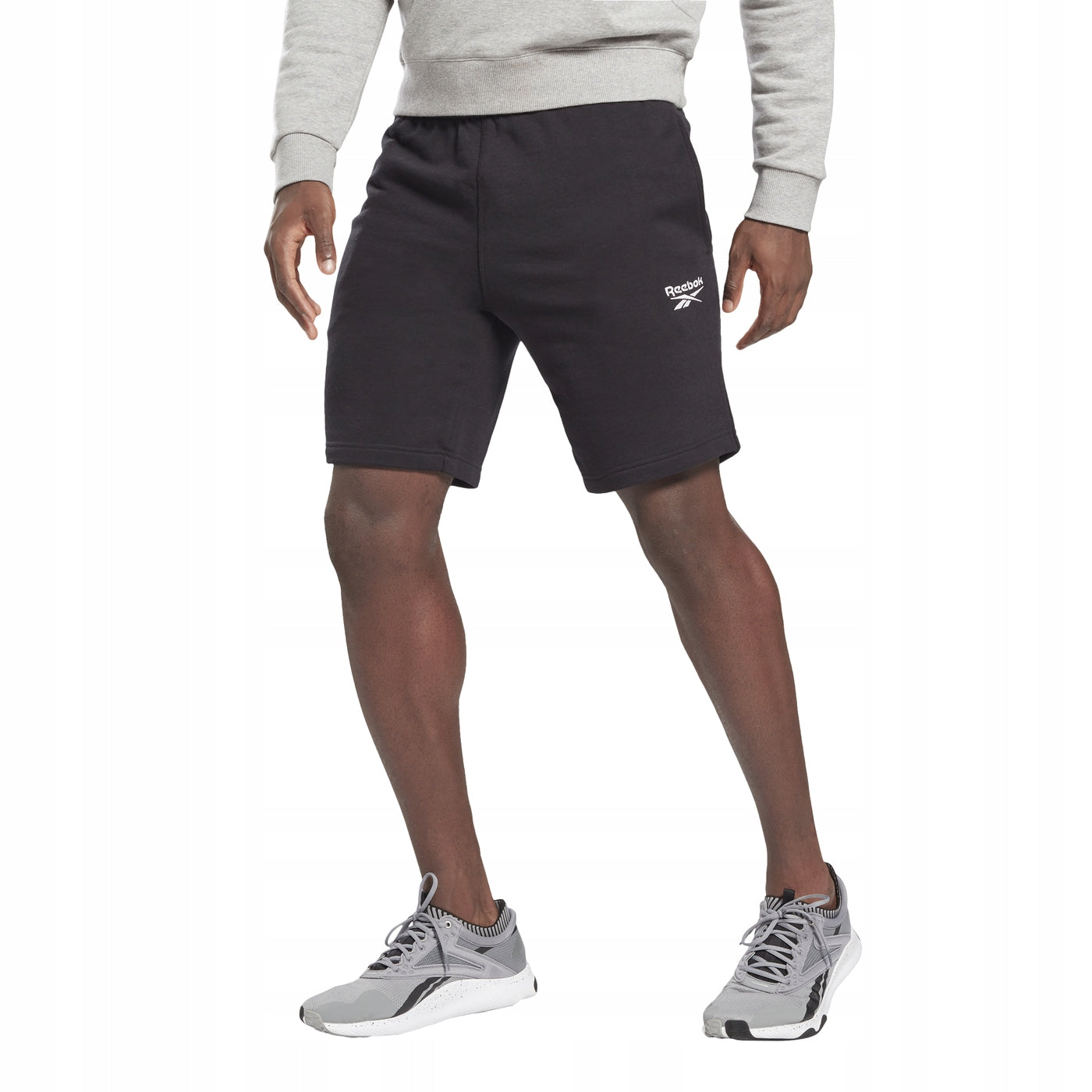 Shorts für Männer Reebok, schwarz 