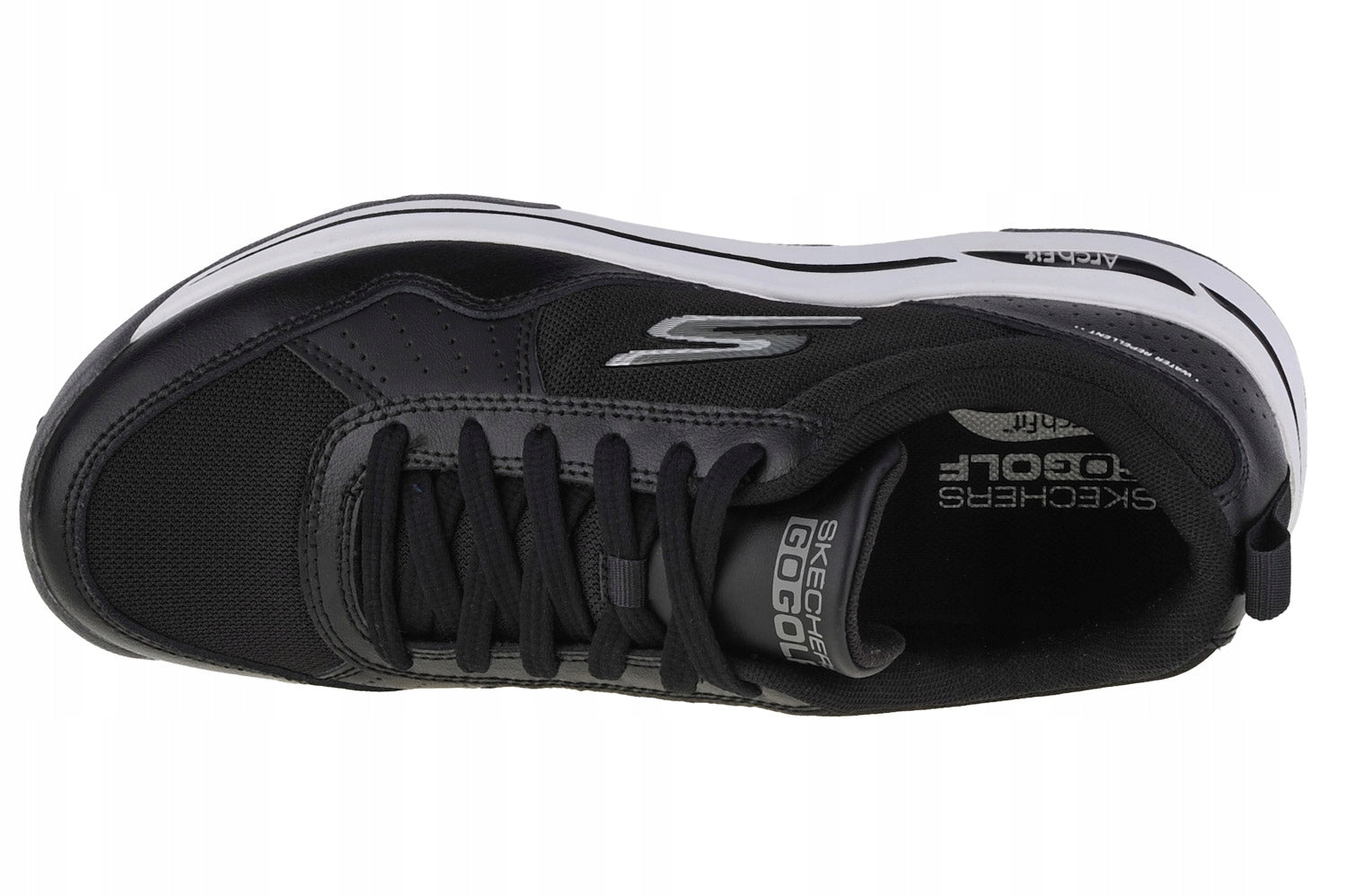 Sportschuhe für Herren Skechers Go Golf Arch Fit, schwarz 