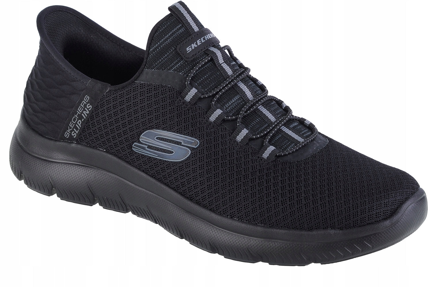 Sportschuhe für Herren Skechers Summits High Range 232457-BBK 61292, schwarz 