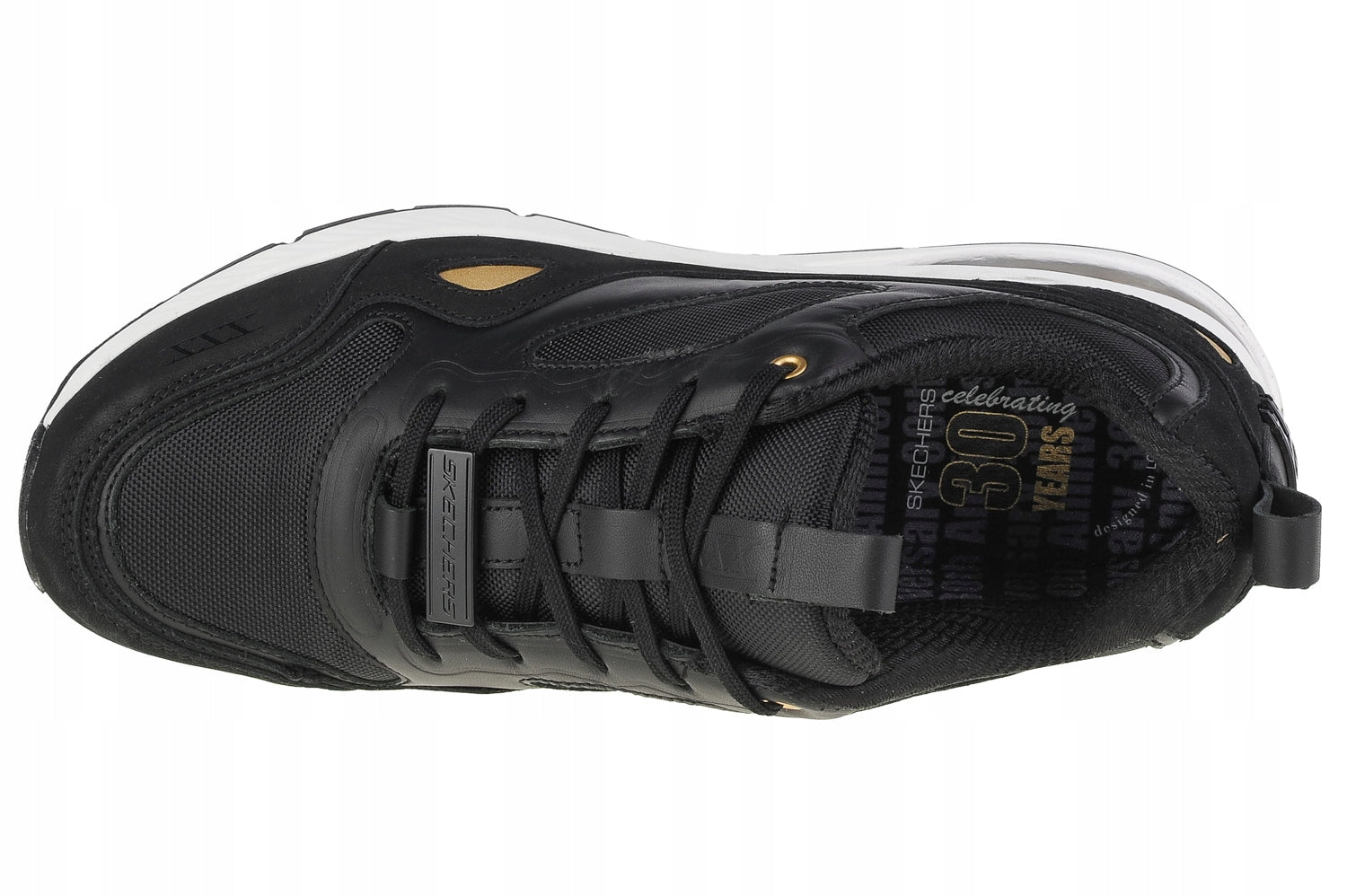 Skechers Uno 2 Herren Sportschuhe 232349-BKGD 28210, Schwarz 
