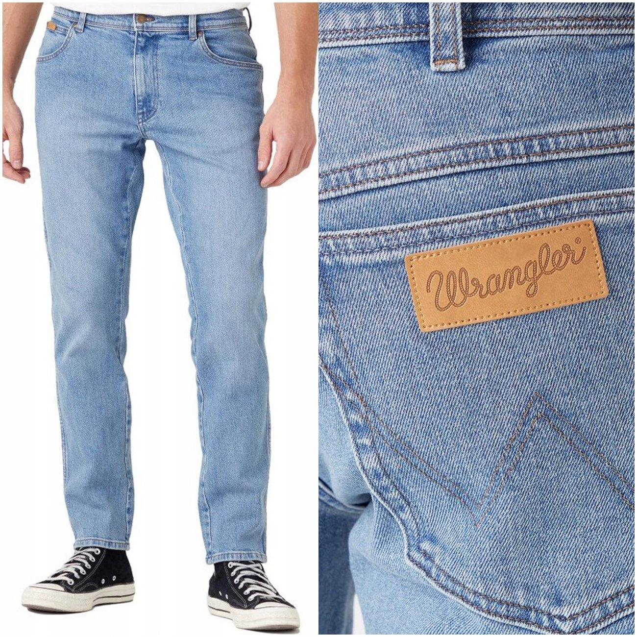 Jeans für Herren Wrangler, blau 