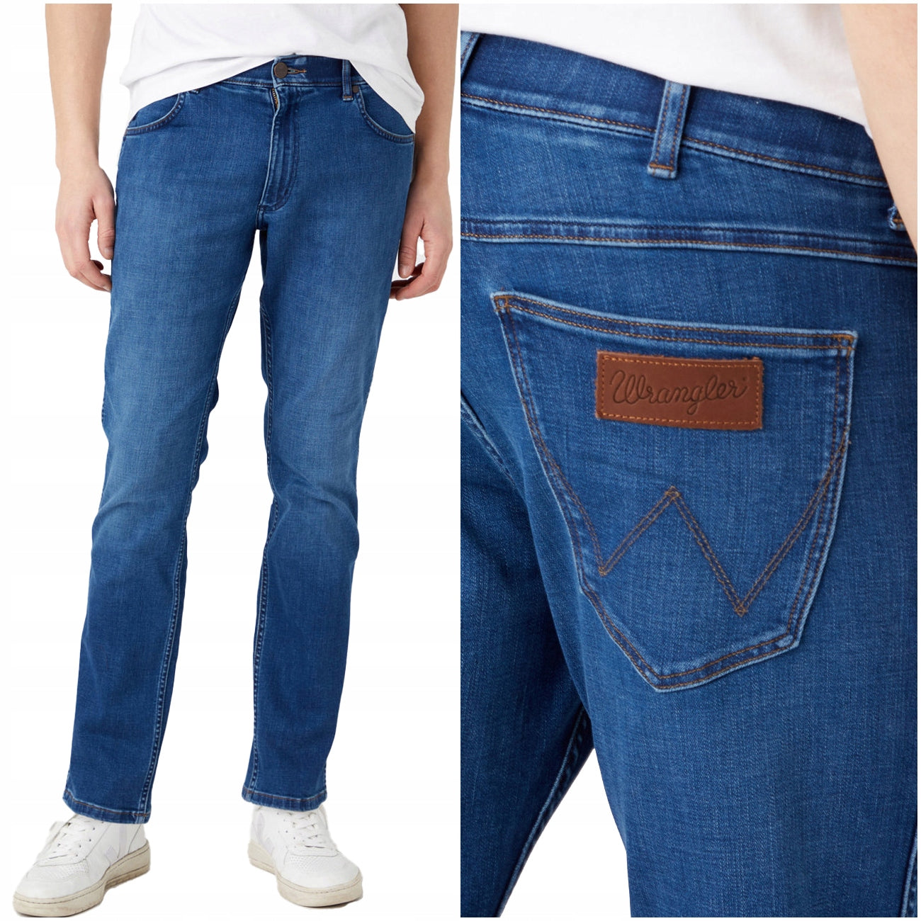 Jeans für Herren Wrangler, blau 