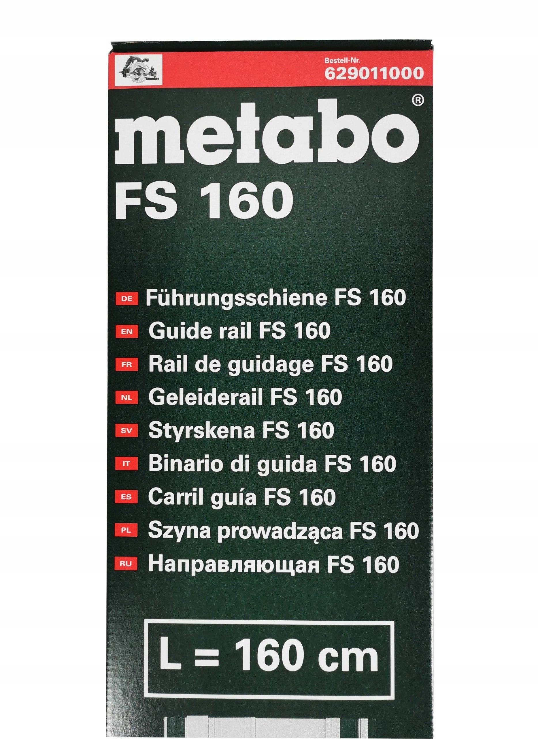 Metabo 629011000 Guide rail FS 160 EAN (GTIN) 4007430330864