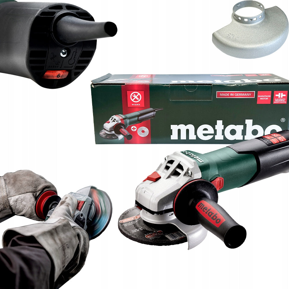 Metabo Angle grinder WEV 11-125 QUICK 1100W 603625000 speed control Manufacturer code 603625000
