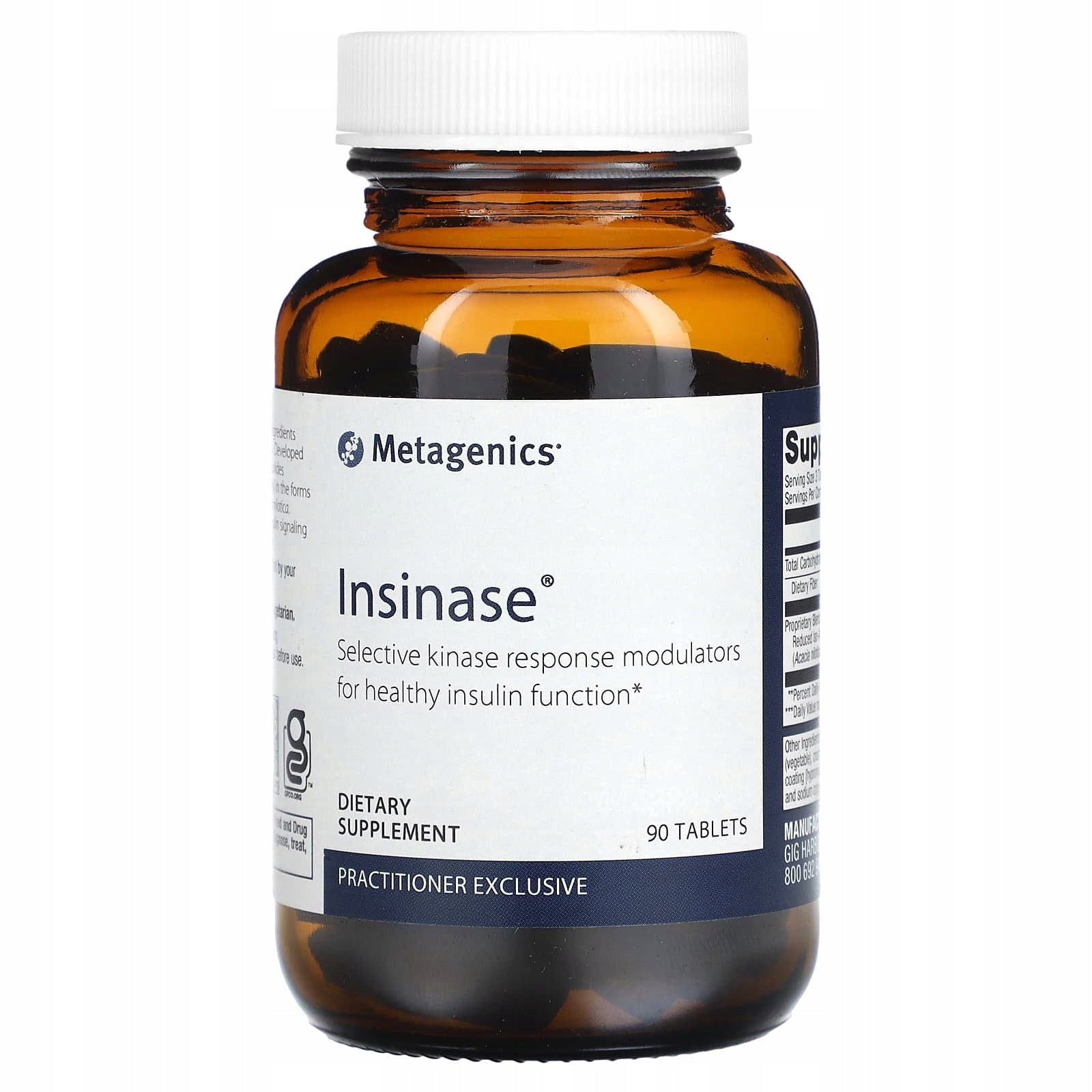 Metagenics, Insinase, 90 tablets