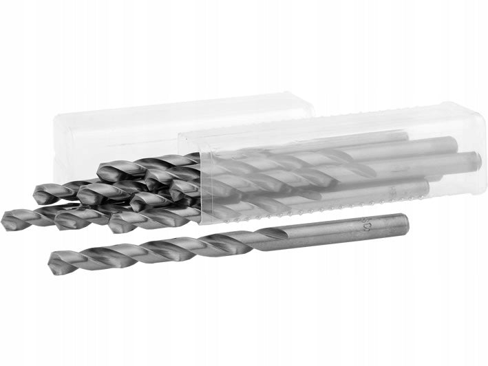 Metal Drill Bits 6.5mm HSS 10pcs Double Grinded For DREL Steel
