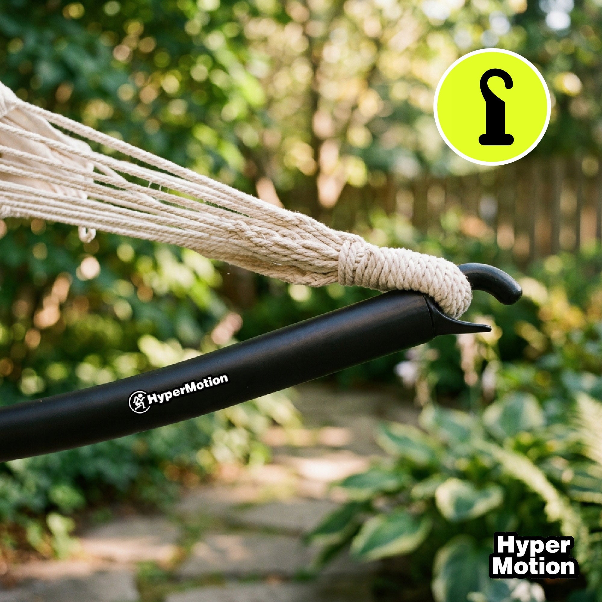 Metal Hammock Frame, Sturdy Garden Hammock Stand - Arched Manufacturer HyperMotion