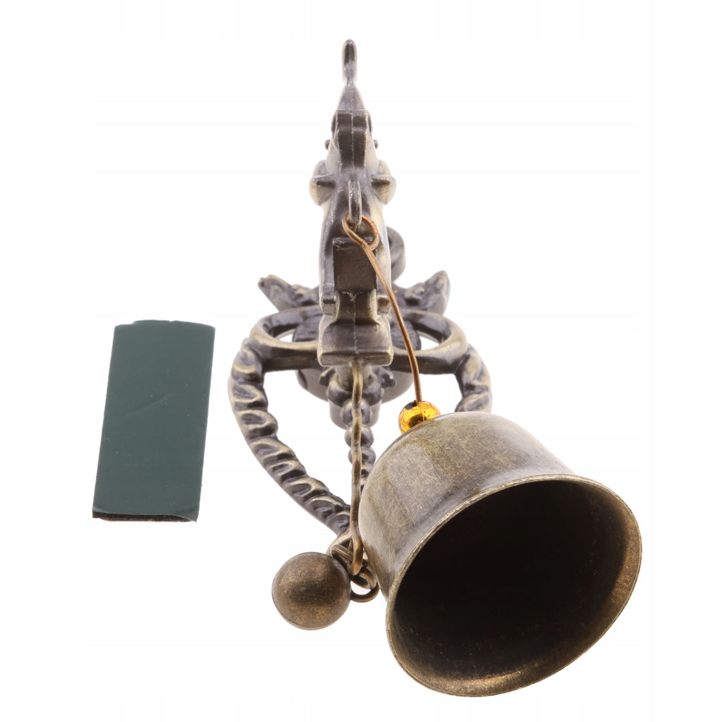 Metal Hanging Wind Chimes Ourdoor Decoration Ornament Bronze, Elephant