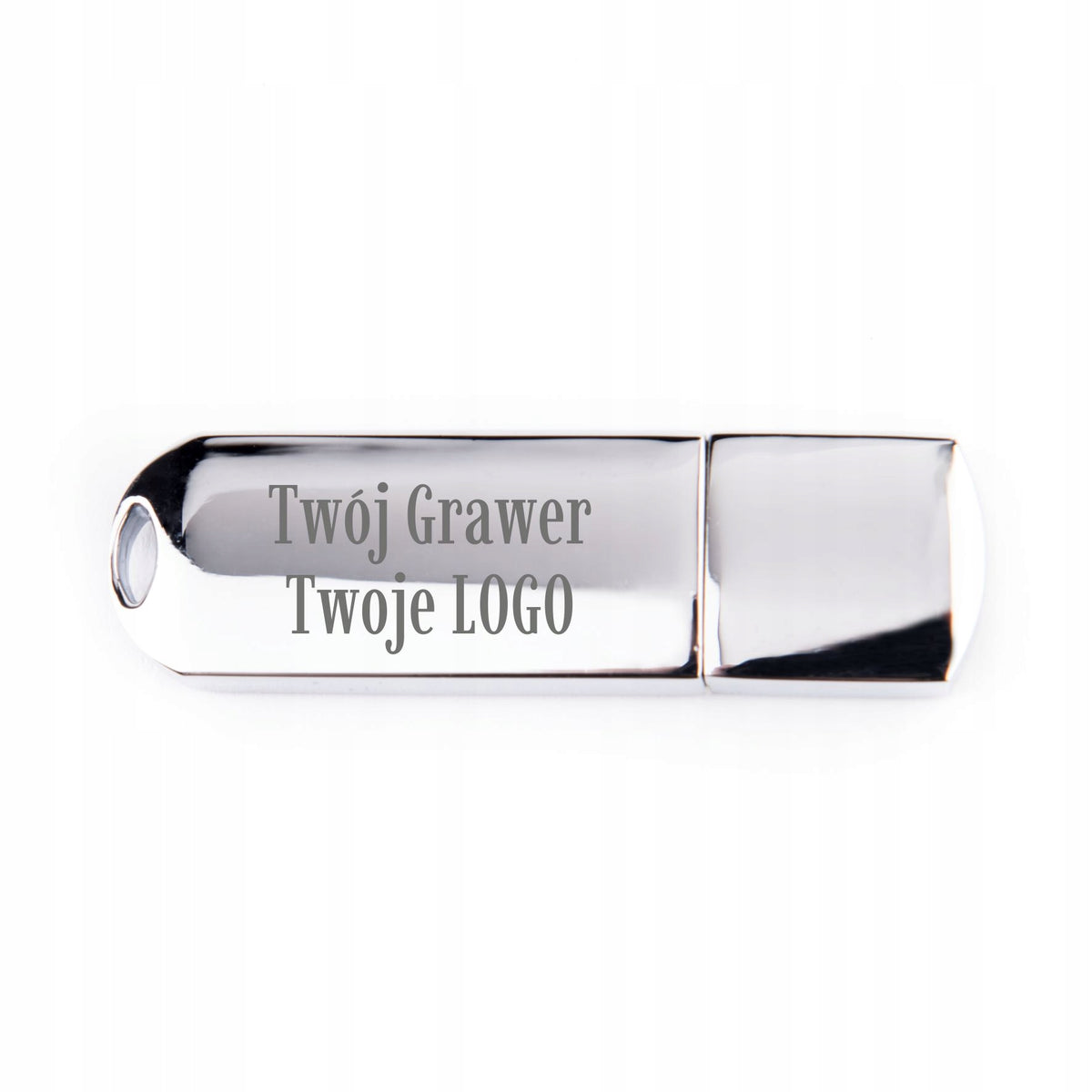 Metal MIRROR Mirror Flash Drive Solid 8GB USB 2.0 + LOGO ENGRAVING