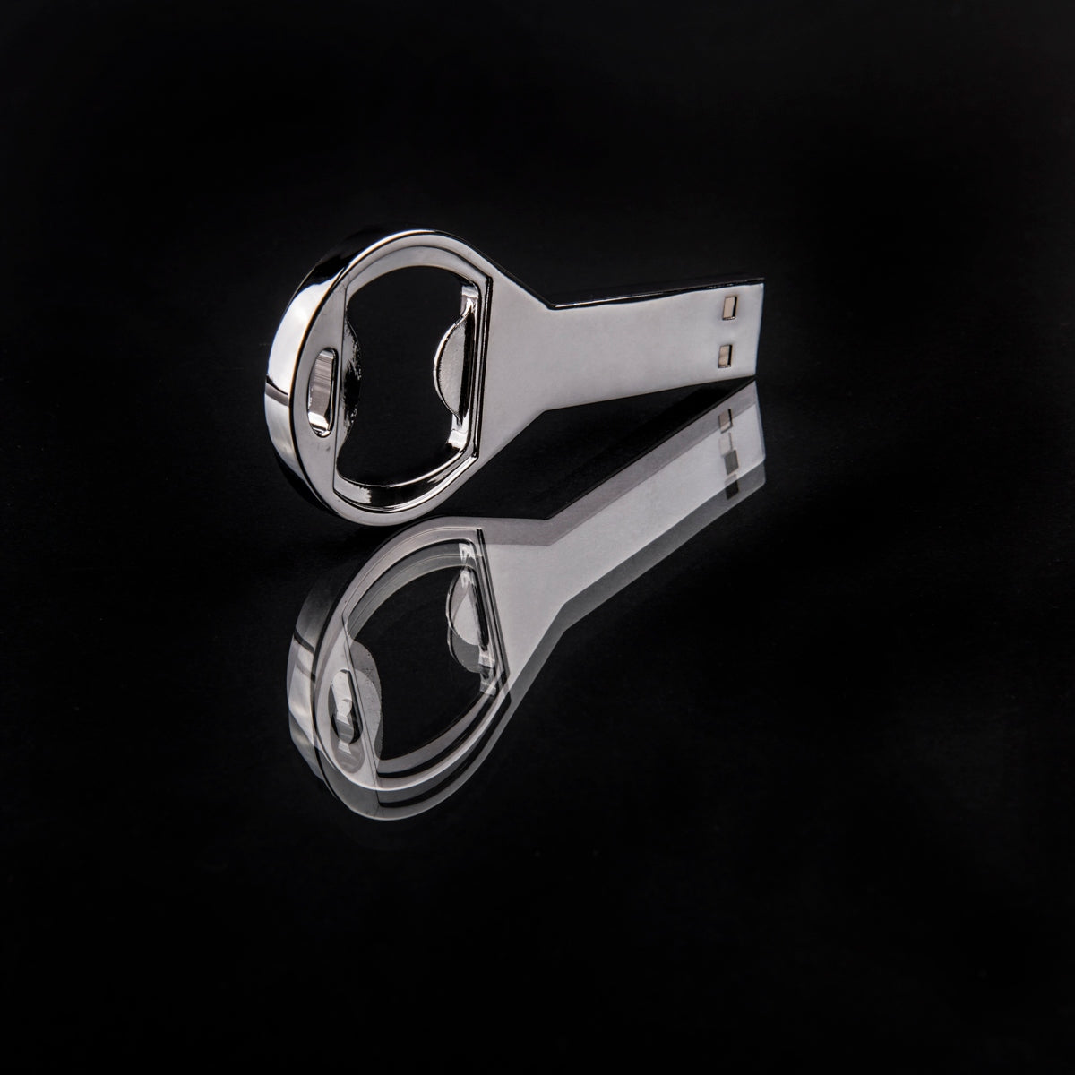 Metal Pendrive Opener 64 GB + Engraving Brand MemoRabbit