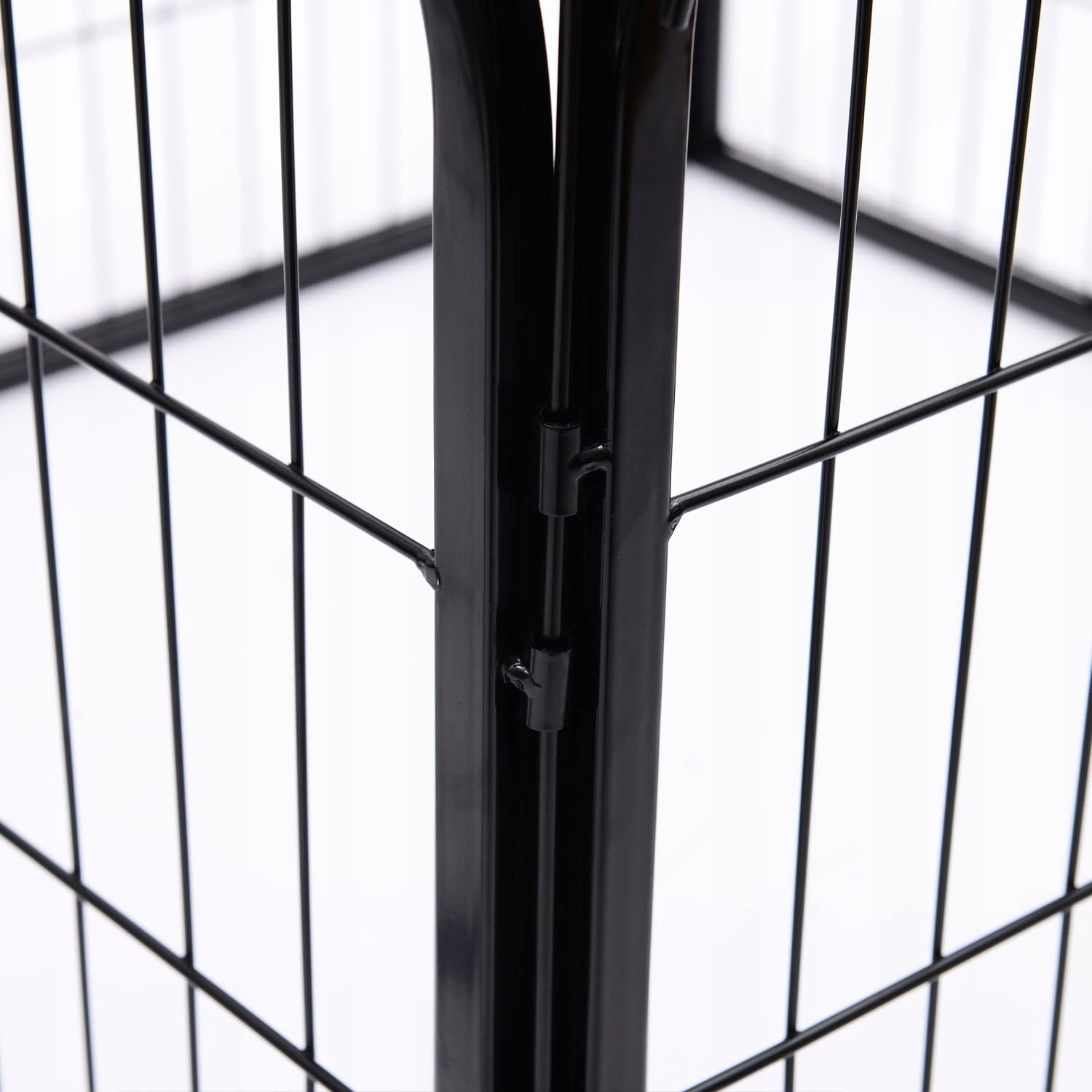 Metal Playpen Cage Cat Runway for Rabbit Cat Dog 60 x 80 cm WITHOUT THRESHOLD Kind playpen