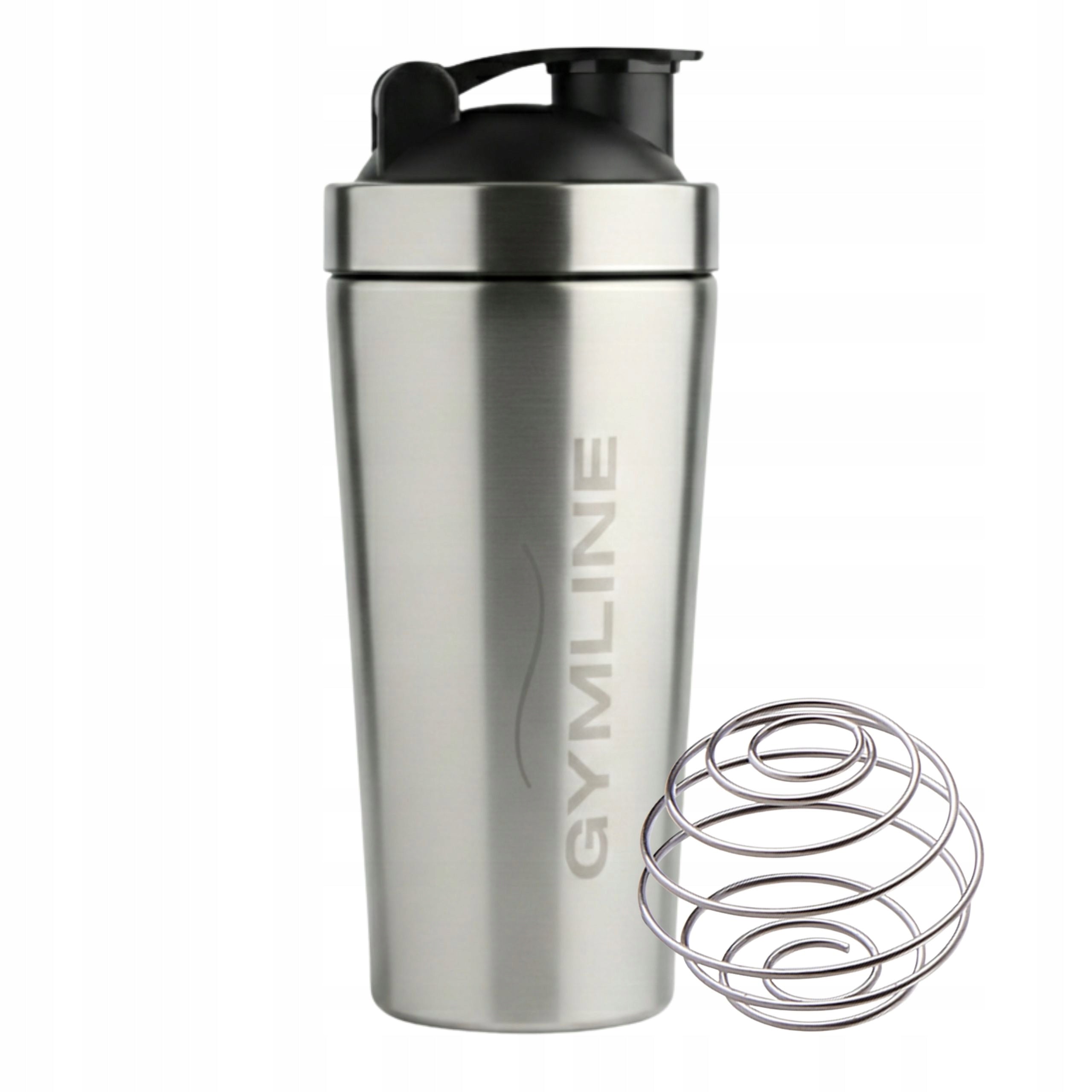 Metal Shaker for Protein Conditioners 700 ml Sports Steel for Gym Training