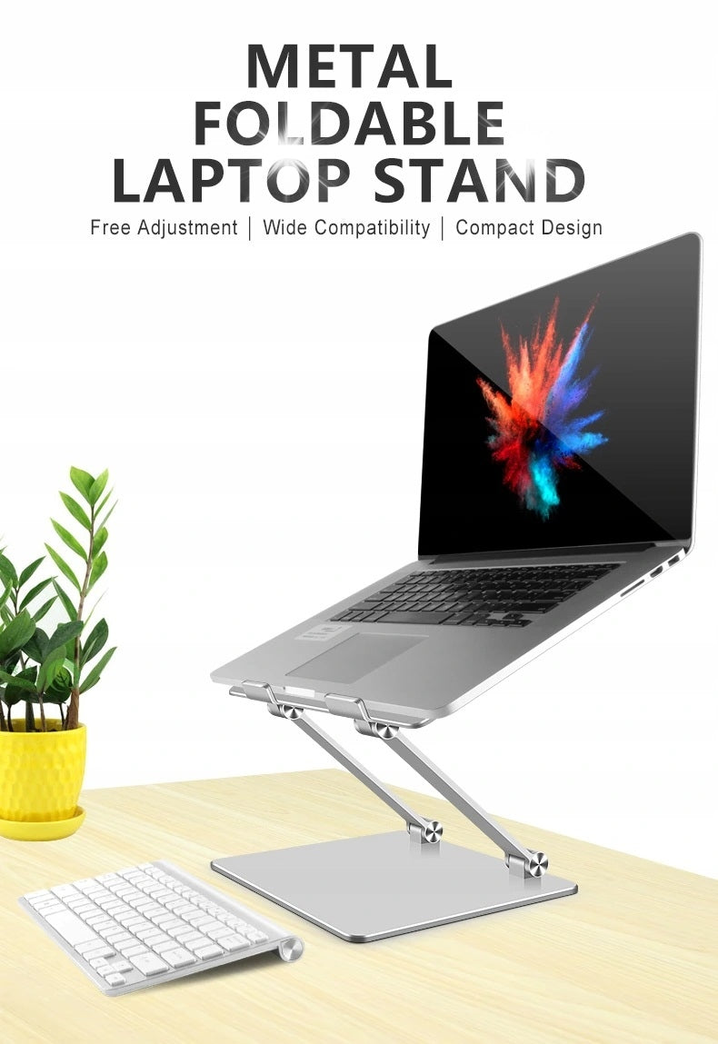 Metal Stand Base Holder Adjustable for Laptop Tablet HS405NS