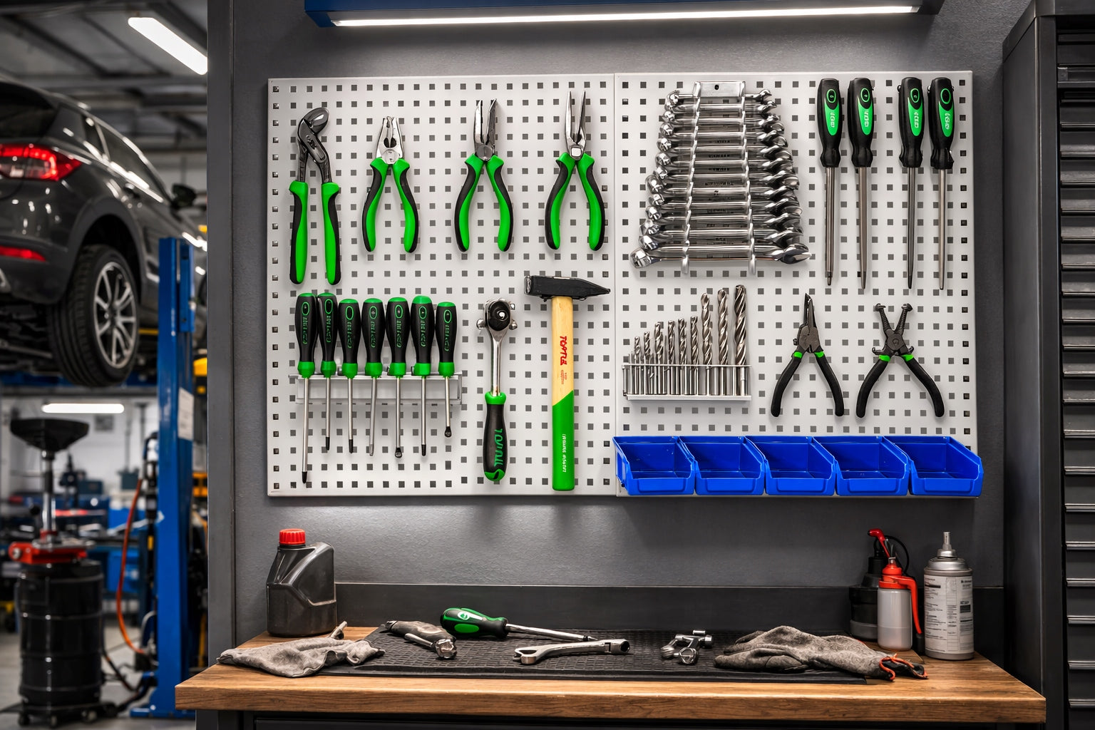 Metal TOOL Panel Workshop Board WALL 100/120см Pendants Kind pegboard