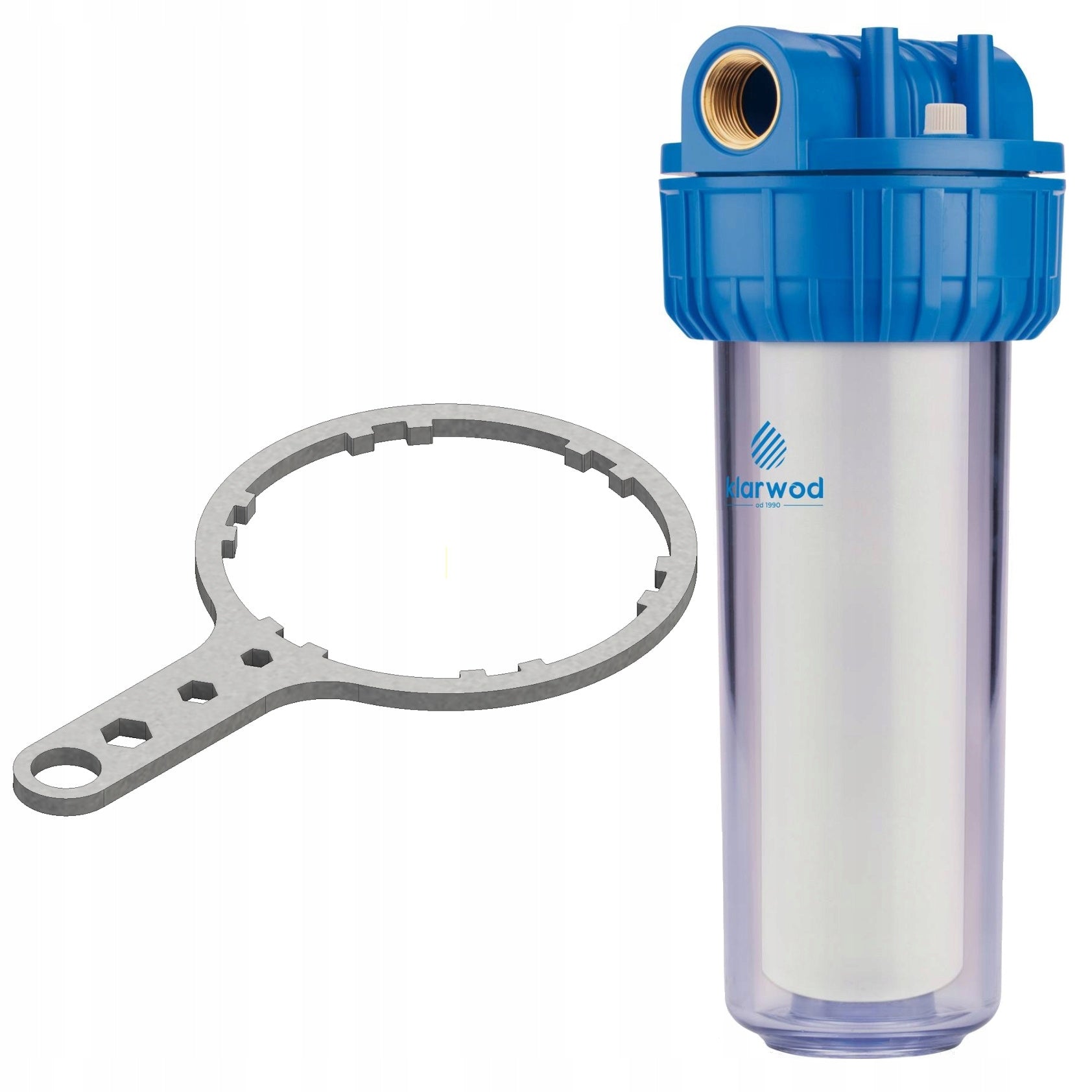 Metal Water Filter Housing Body Key 10" Osmosis KLARWOD THICK RO 12Z Manufacturer code MR/K/09