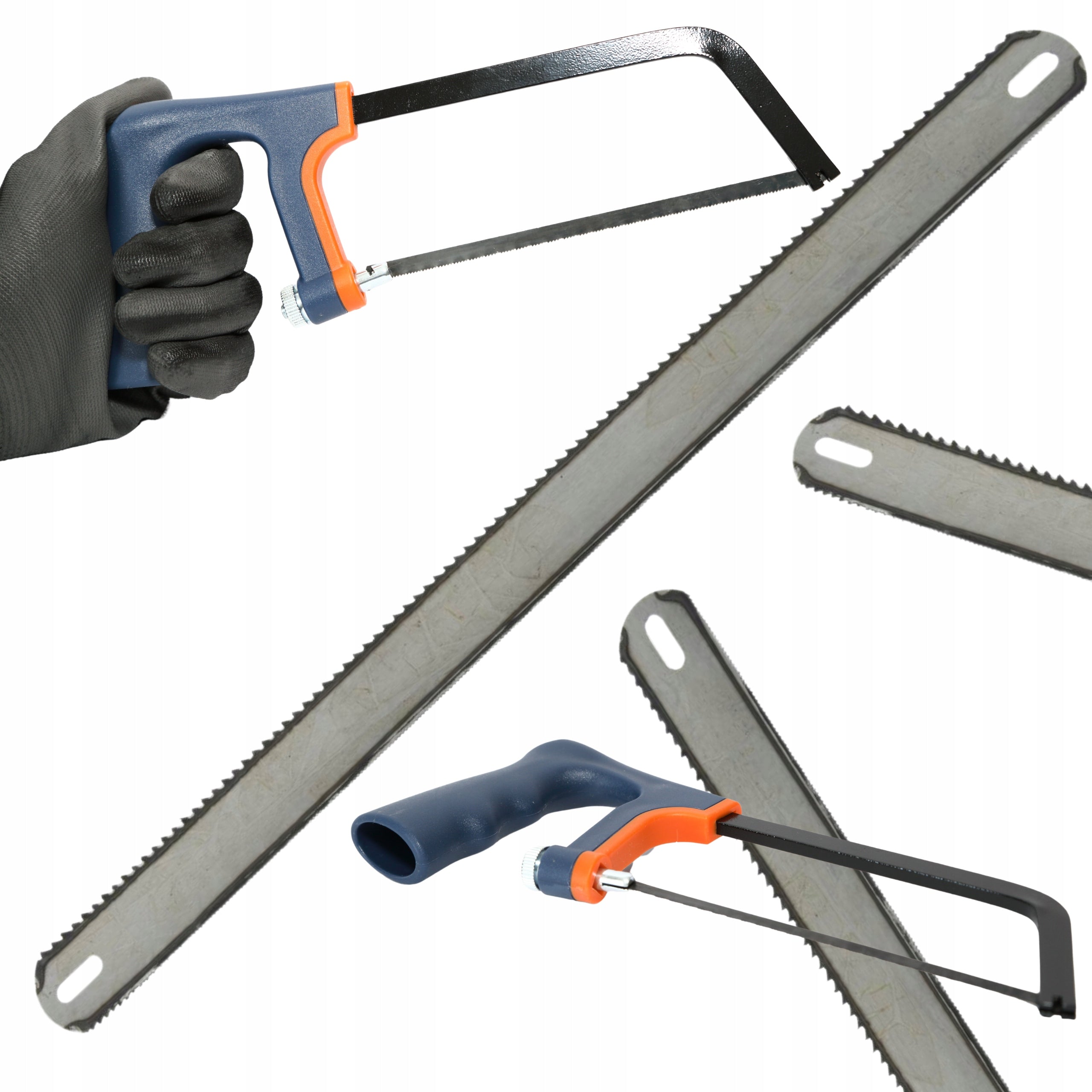 Metal and Wood Saw Blade Hand Saw Blade 300 mm Double Sided Blade