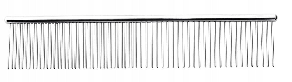 Metal comb with mixed tooth spacing - 19 cm - by Show Tech Brand Show Tech