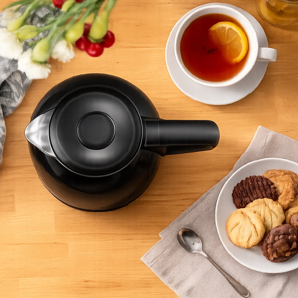 Metal electric kettle with TEMPERATURE CONTROL wireless Kohersen Power 2200 W