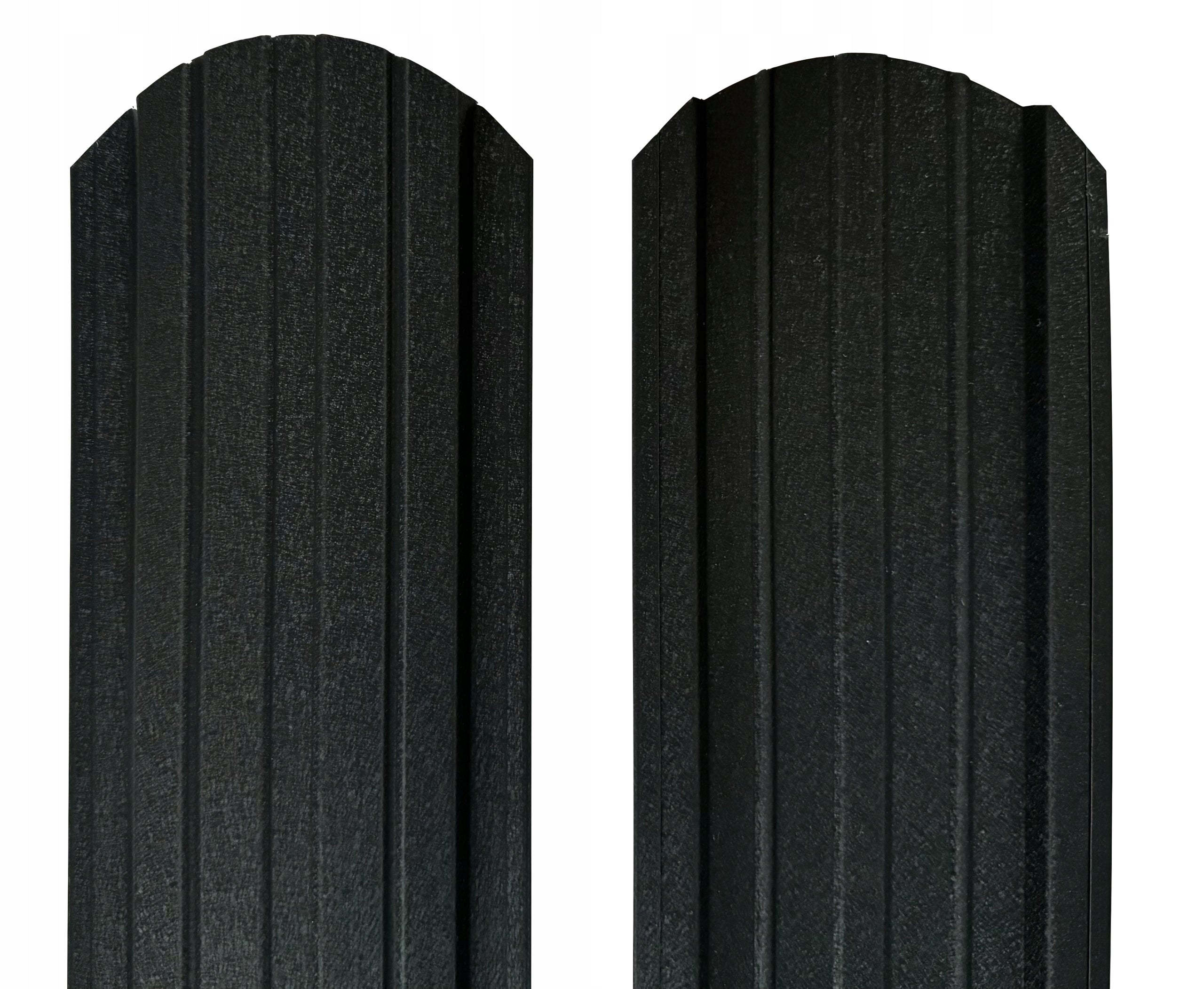 Metal fence bar mat Graphite double-sided from 145 to 200cm