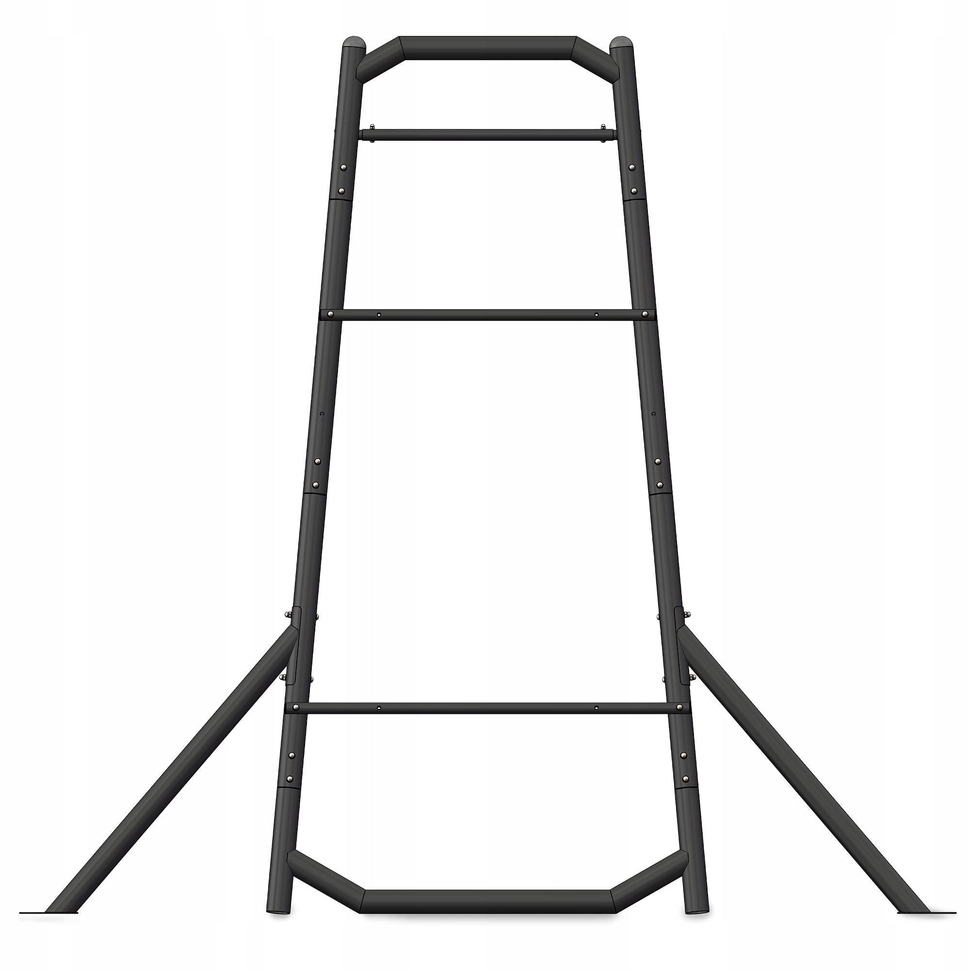 Metal gymnastic ladder HyperMotion 222 cm for garden 200 kg Included ladder pipes